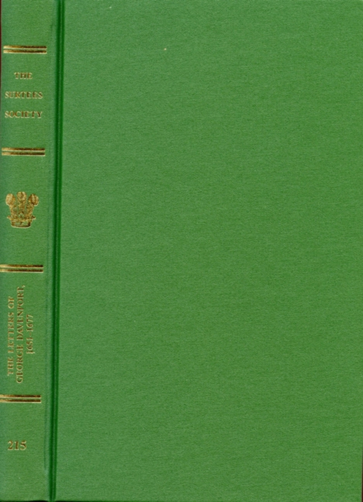 The Letters of George Davenport, 1651-1677