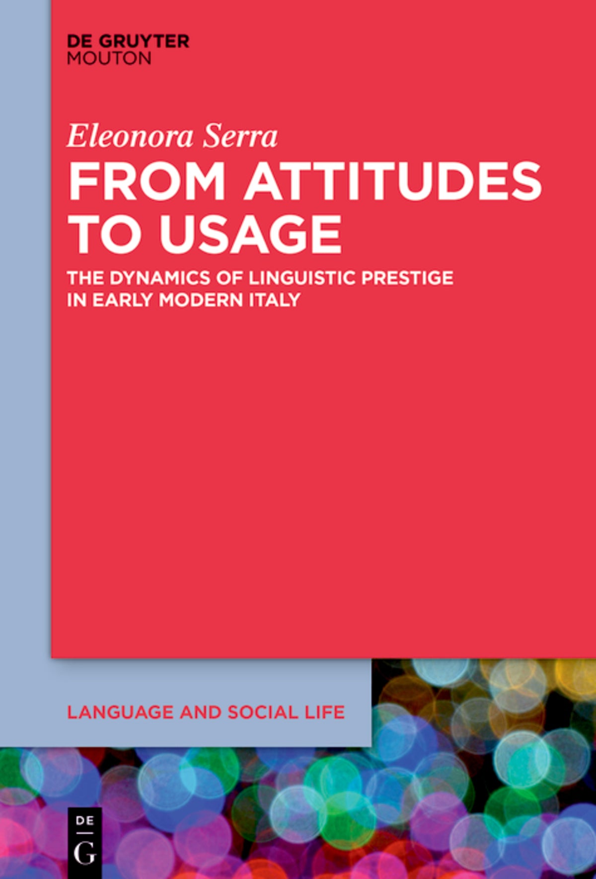 Cover image for From Attitudes to Usage ISBN 9783111242521