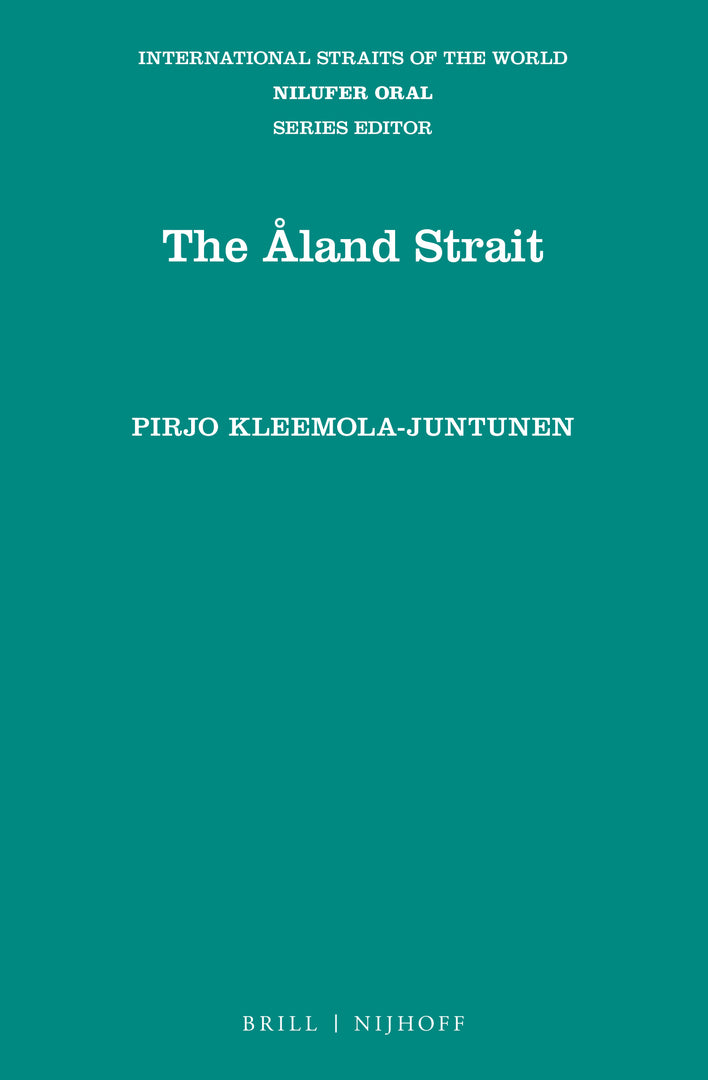 Cover image for The Åland Strait ISBN 9789004364172