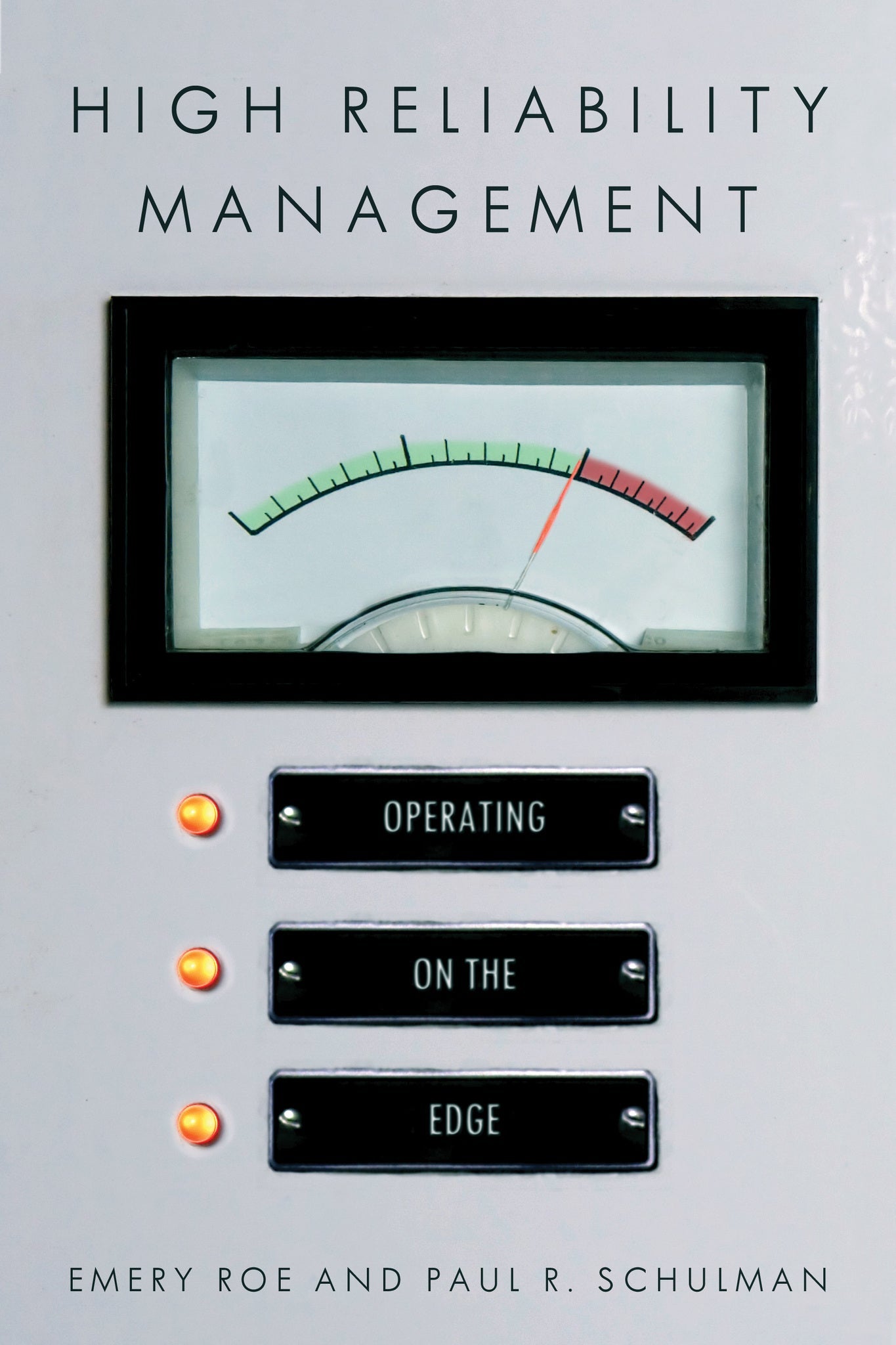 Cover image for High Reliability Management ISBN 9780804759465