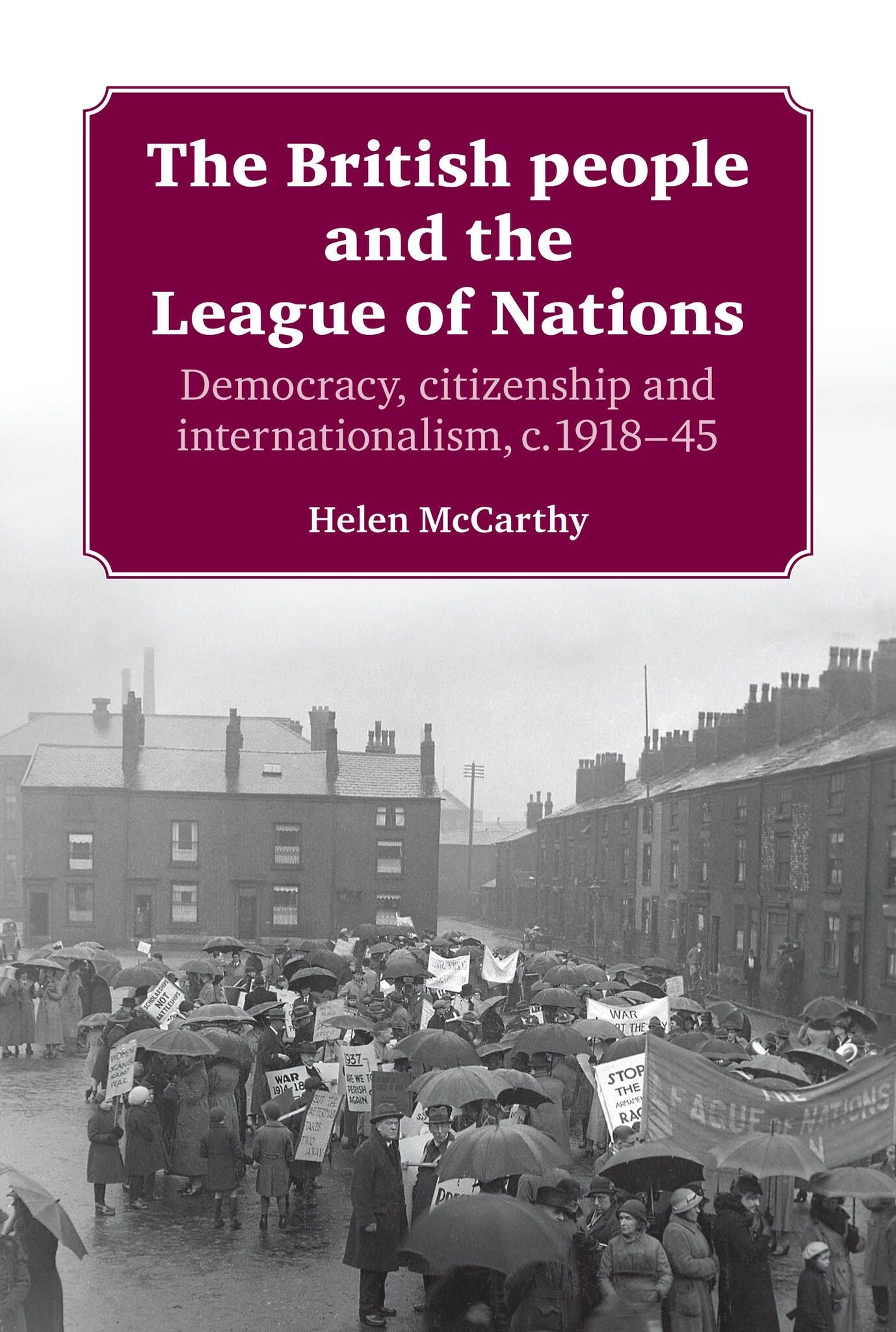 Cover image for The British people and the League of Nations ISBN 9780719086168