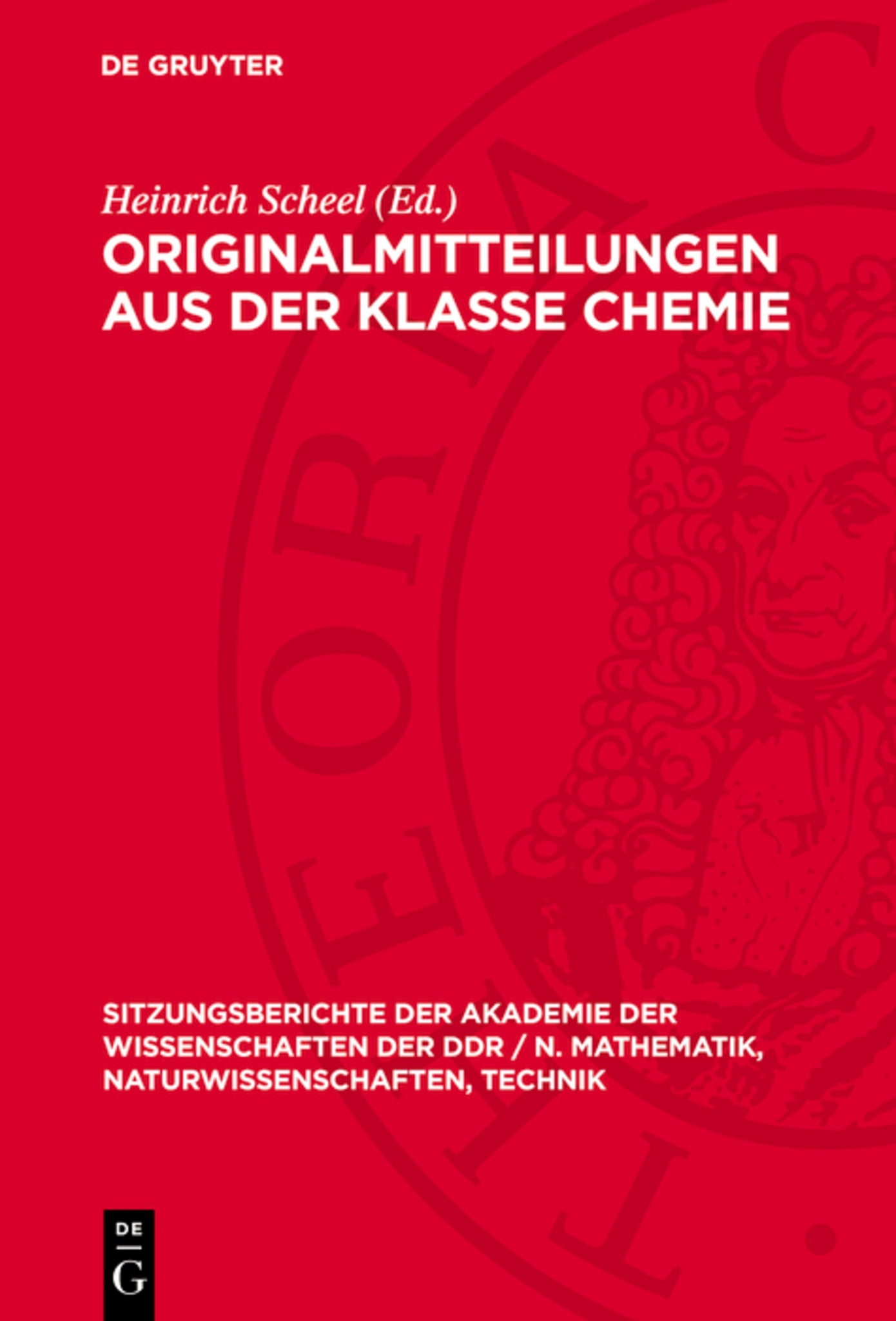 Originalmitteilungen aus der Klasse Chemie
