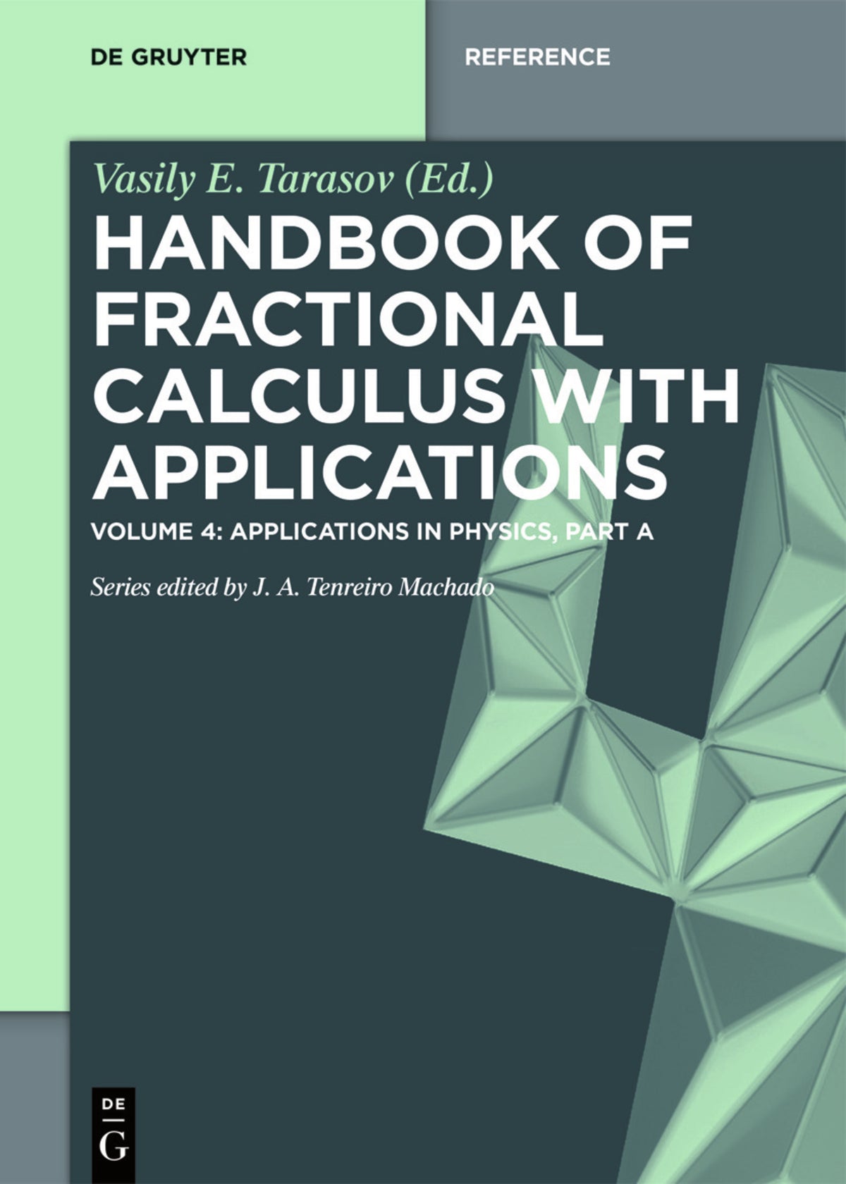 Cover image for Applications in Physics, Part A ISBN 9783110570885