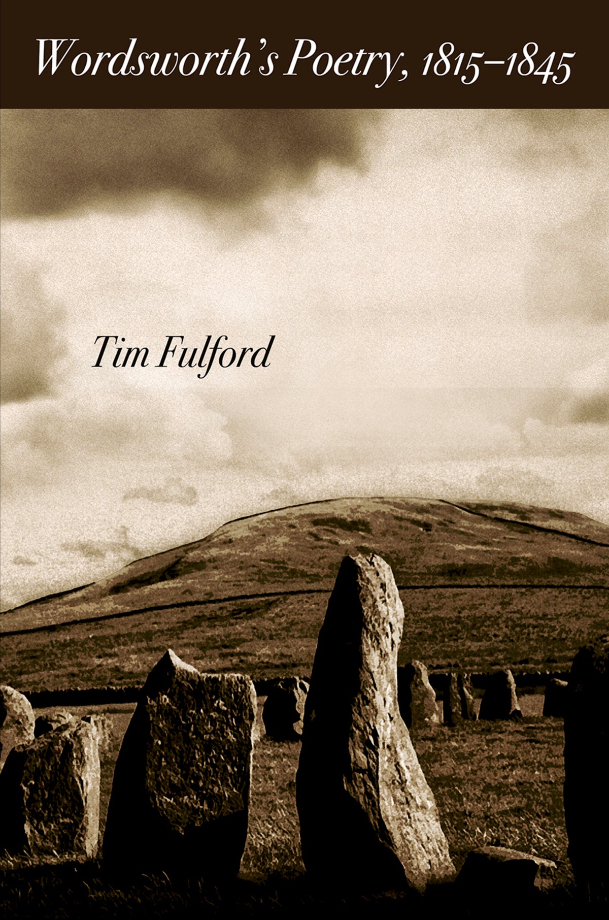 Cover image for Wordsworth's Poetry, 1815-1845 ISBN 9780812250817