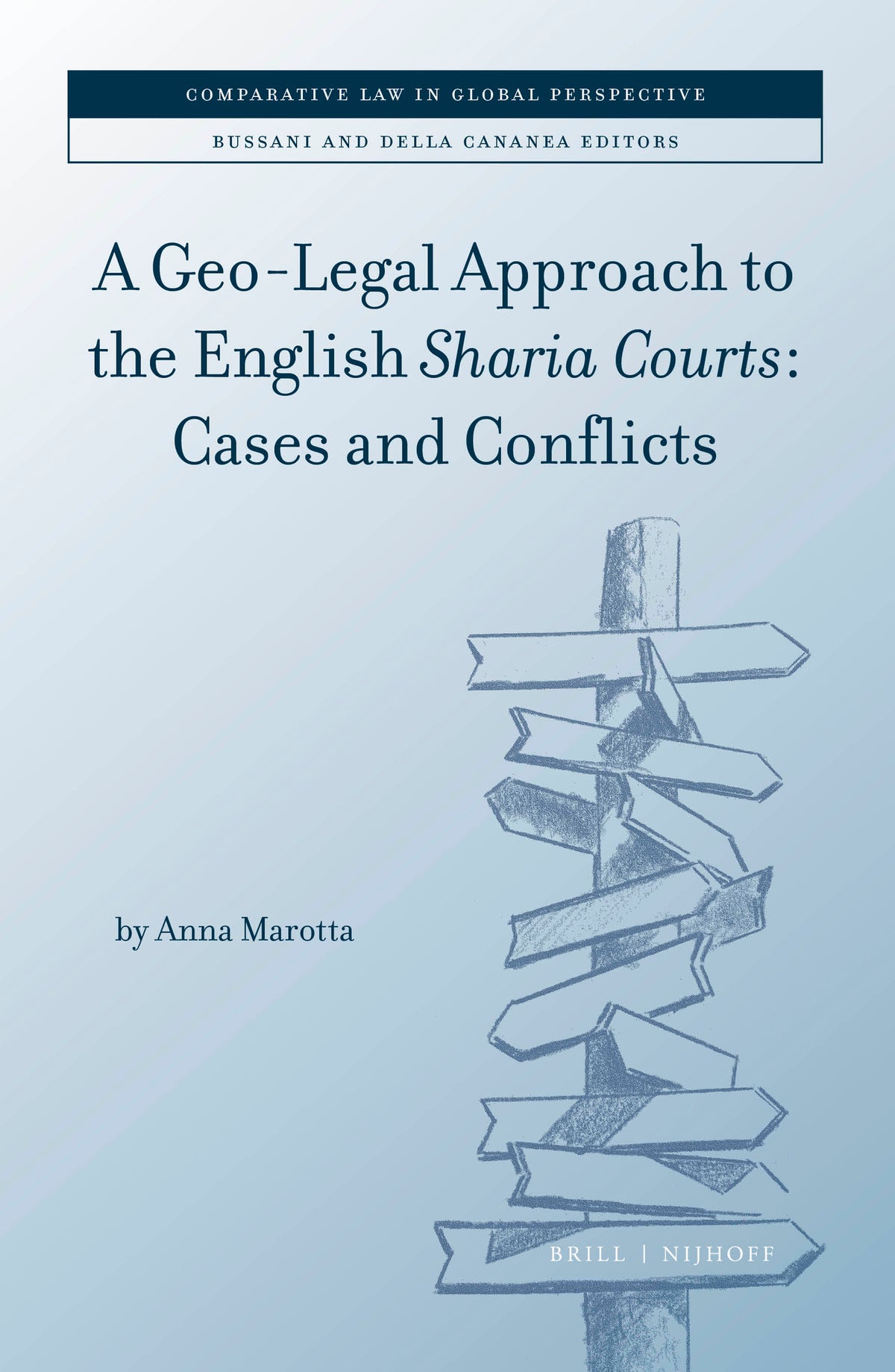 Cover image for A Geo-Legal Approach to the English Sharia Courts ISBN 9789004473089
