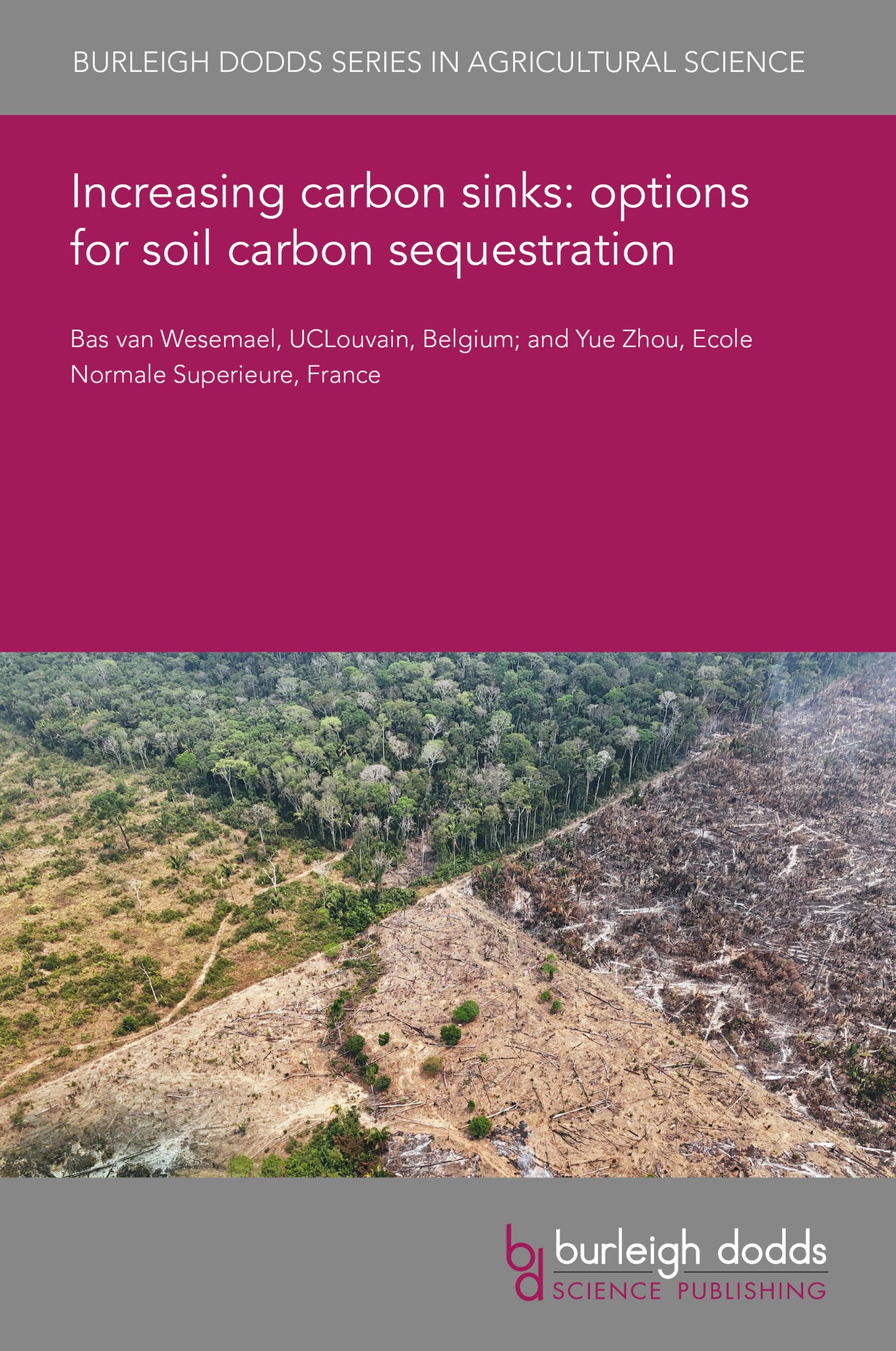 Cover image for Increasing carbon sinks: options for soil carbon sequestration ISBN 
