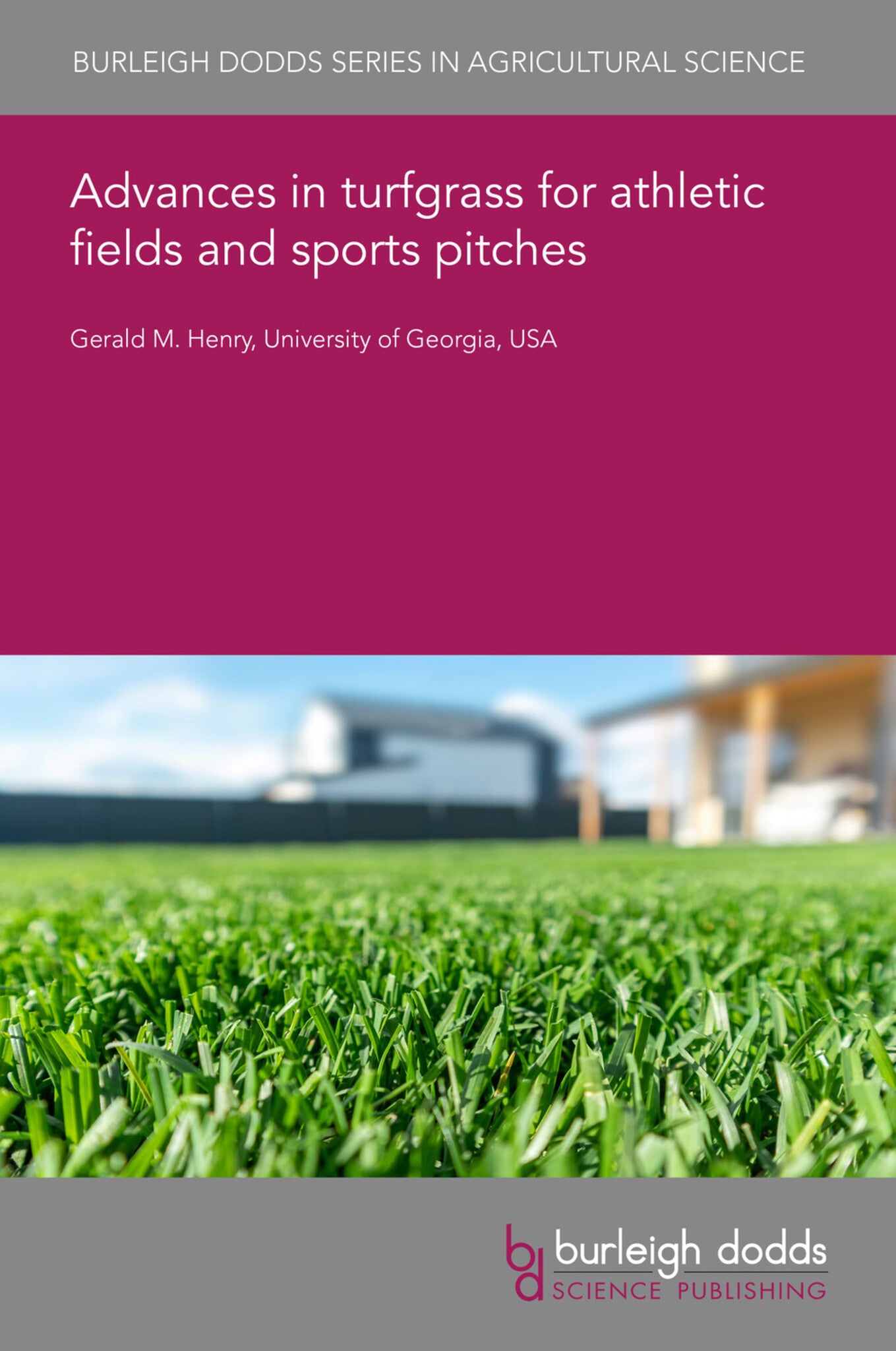 Cover image for Advances in turfgrass for athletic fields and sports pitches ISBN 9781801467742