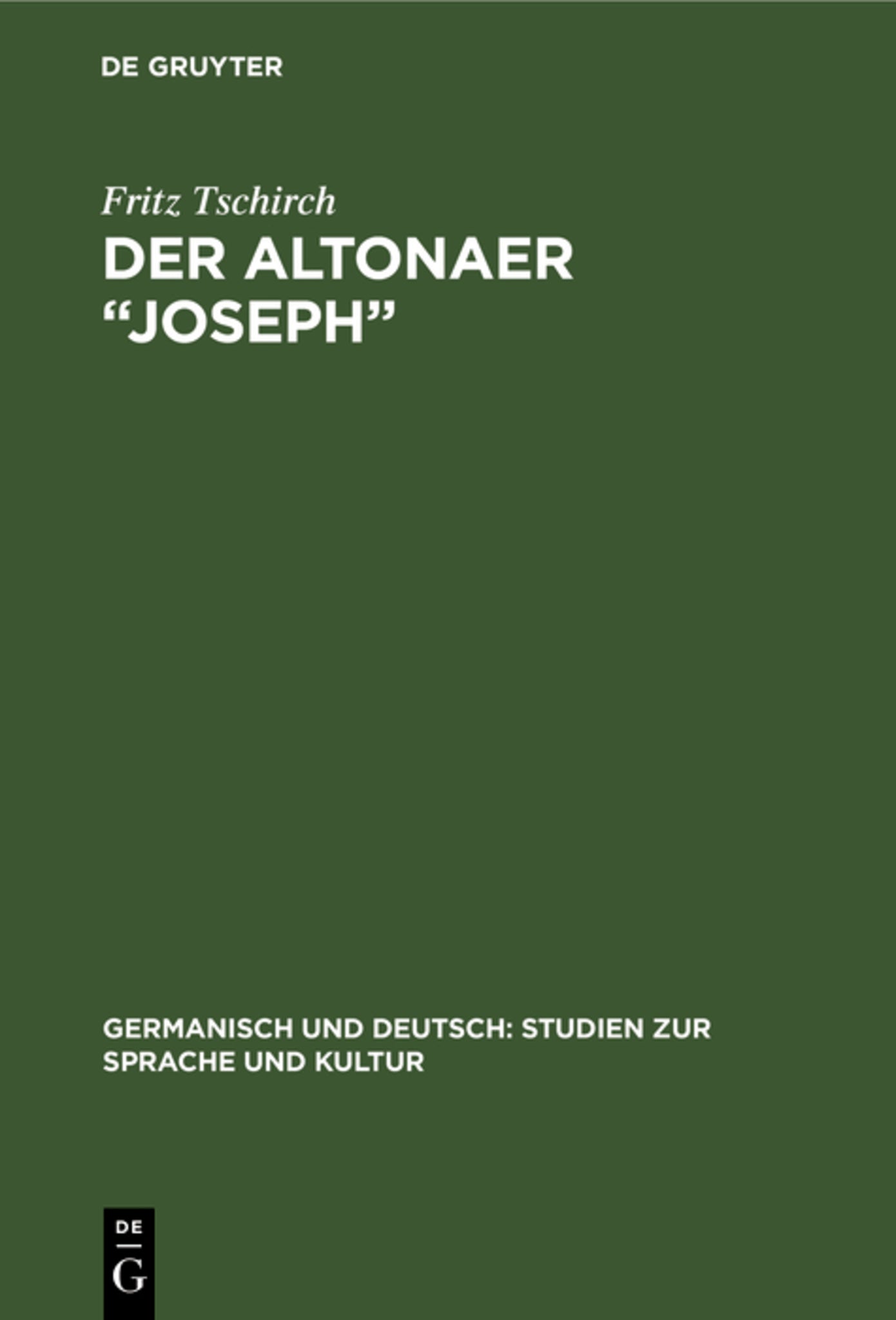 Der Altonaer “Joseph”