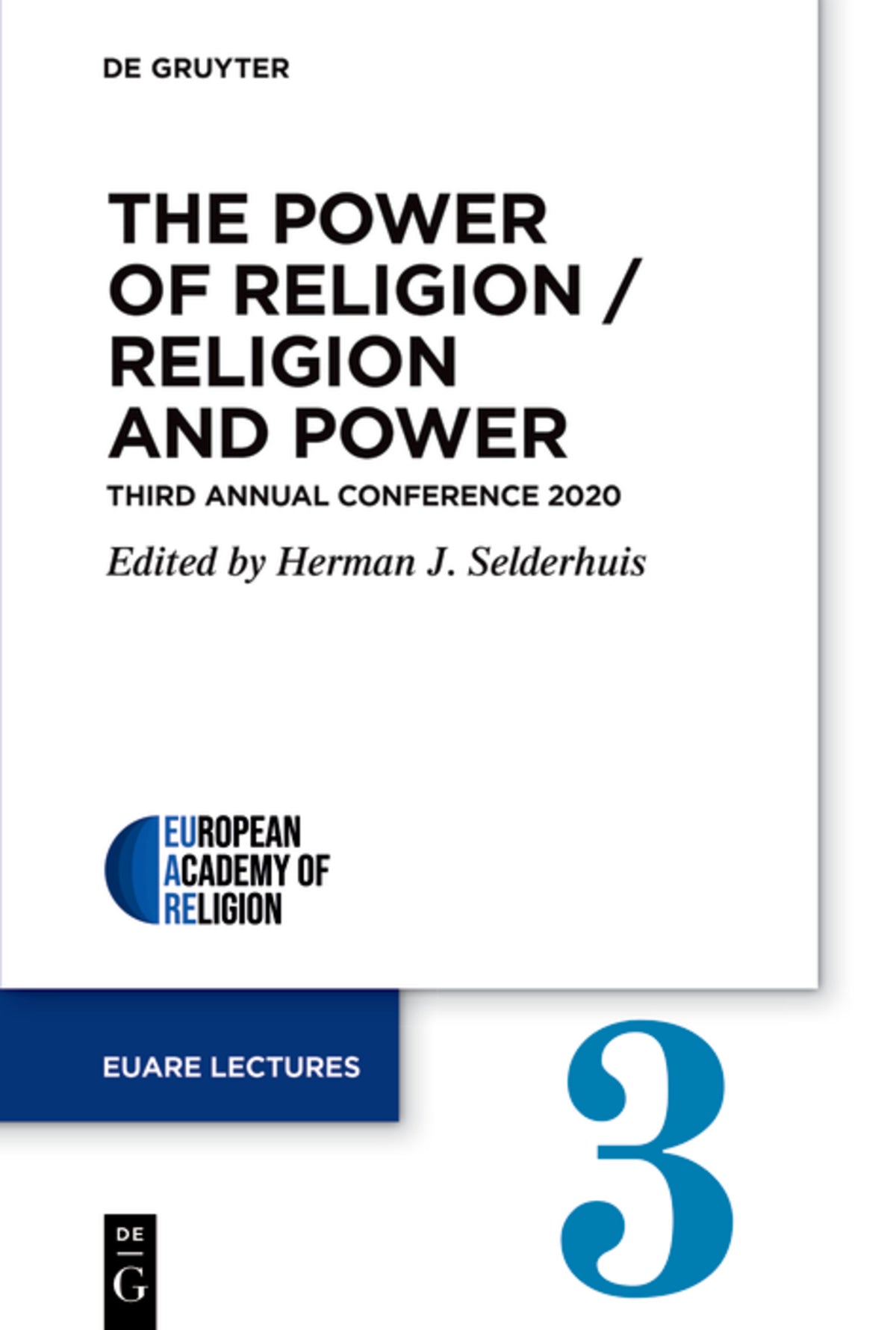 Cover image for The Power of Religion / Religion and Power ISBN 9783111228051