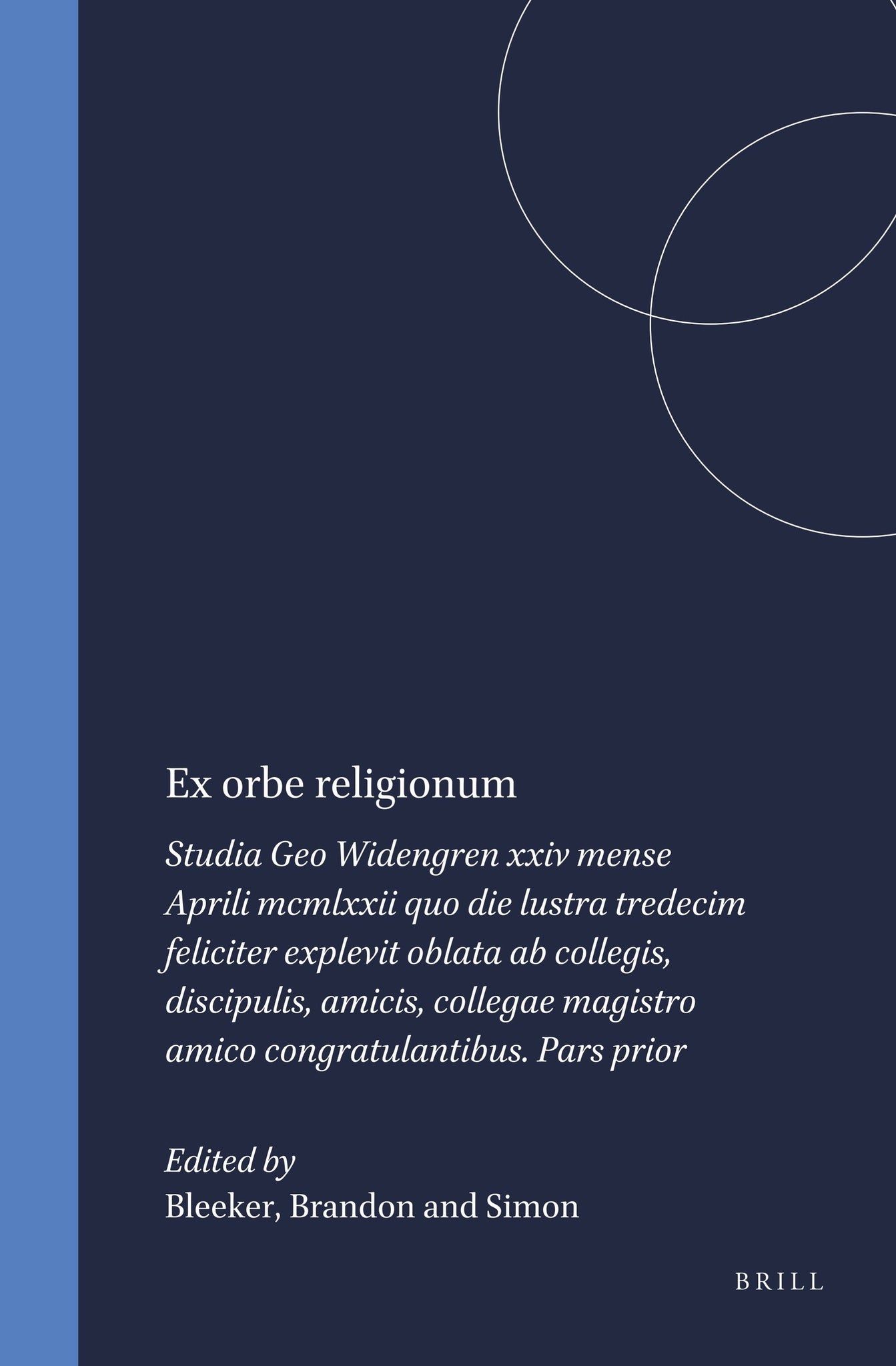 Ex orbe religionum
