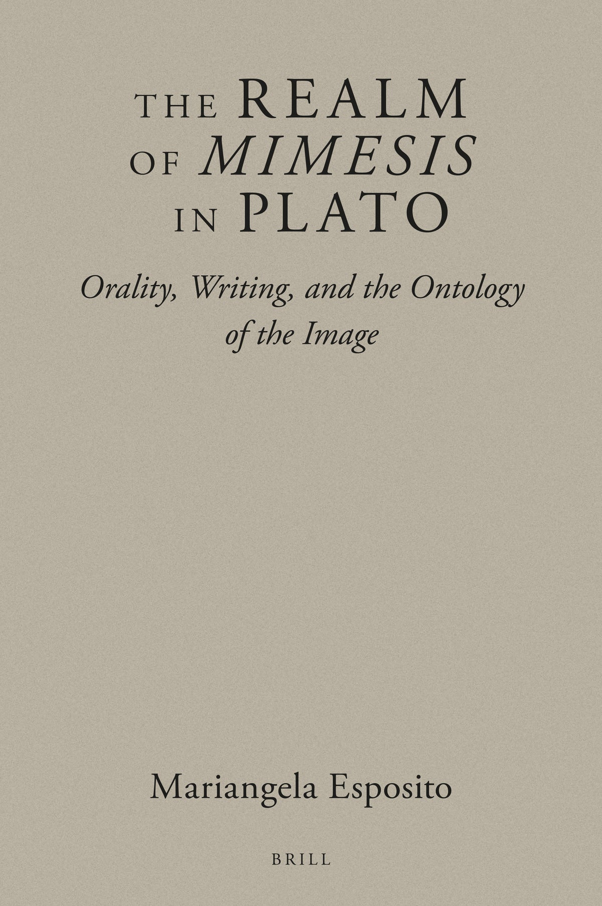 The Realm of Mimesis in Plato