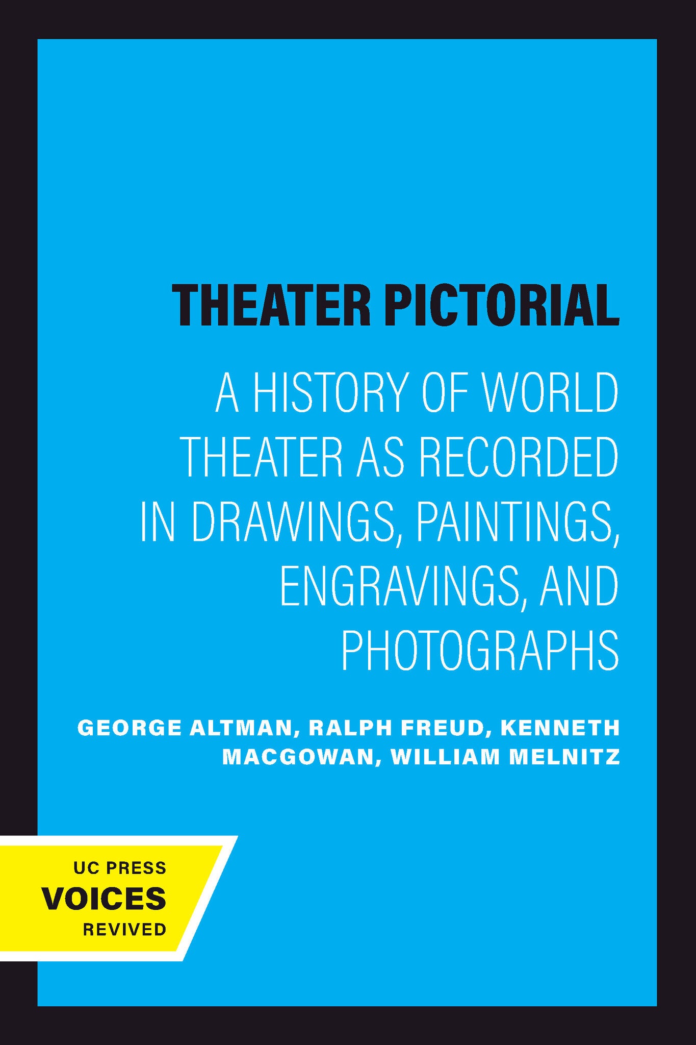 Cover image for Theater Pictorial ISBN 9780520351714