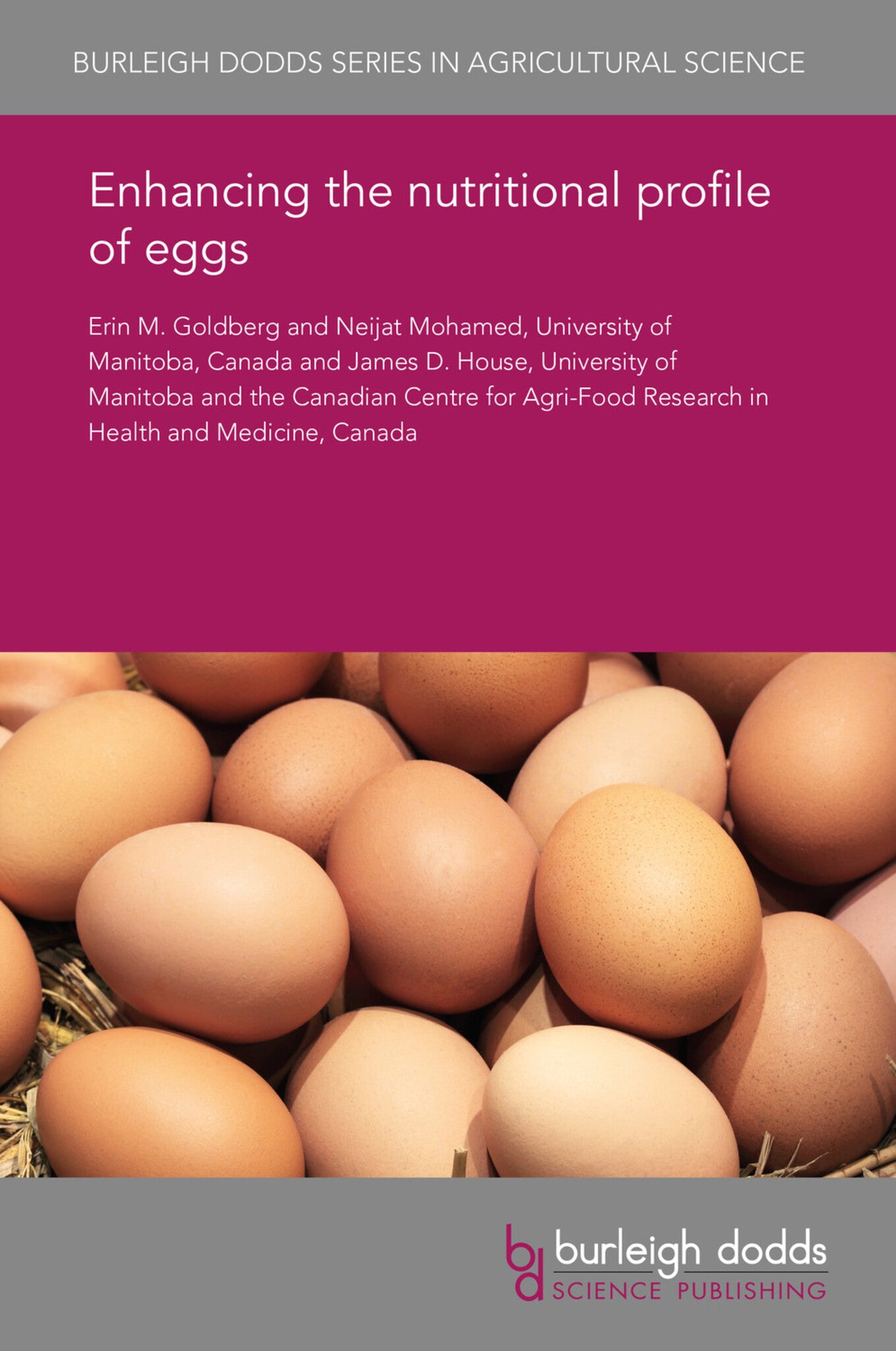 Cover image for Enhancing the nutritional profile of eggs ISBN 9781838790912