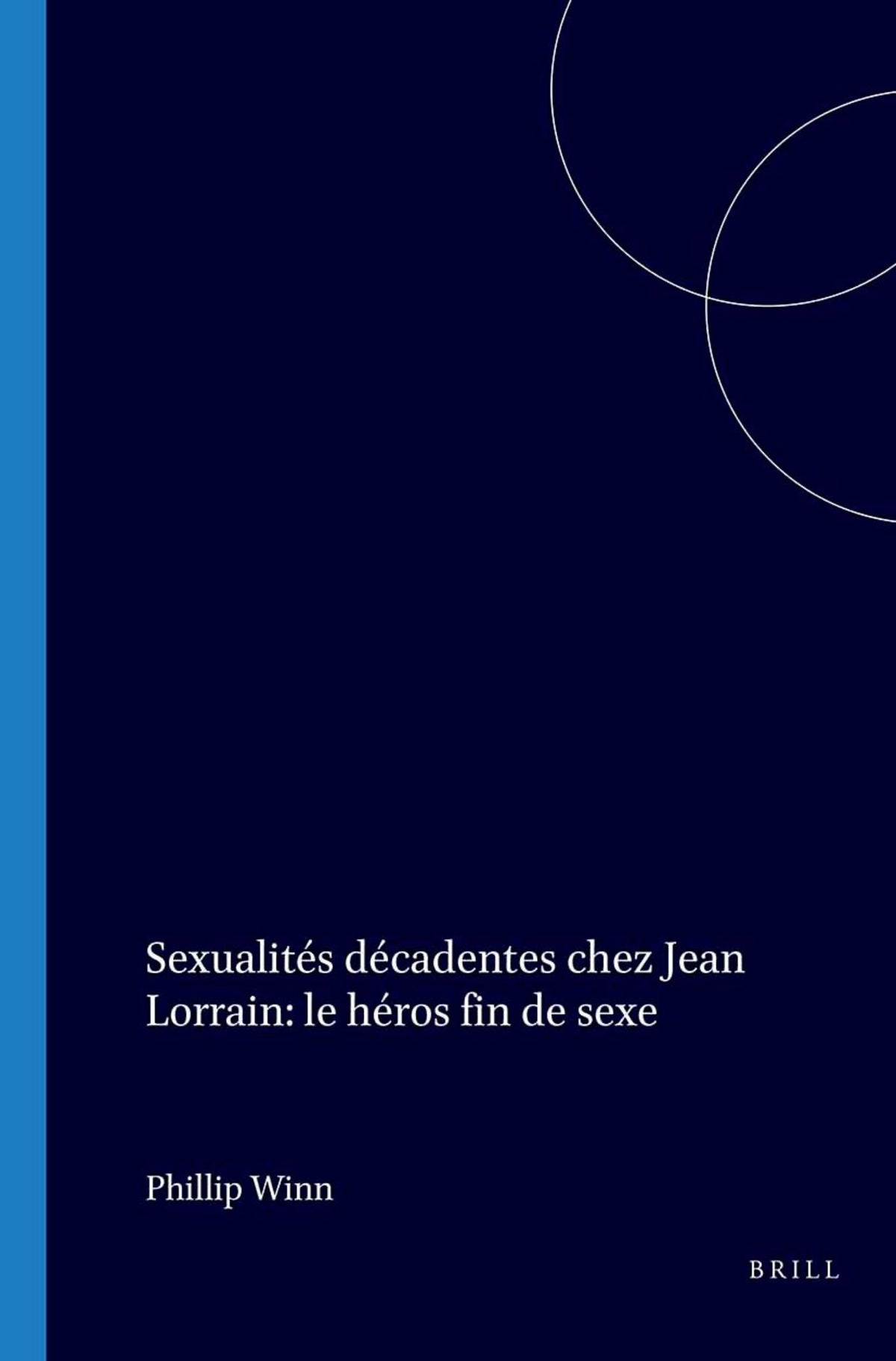Sexualités décadentes chez Jean Lorrain