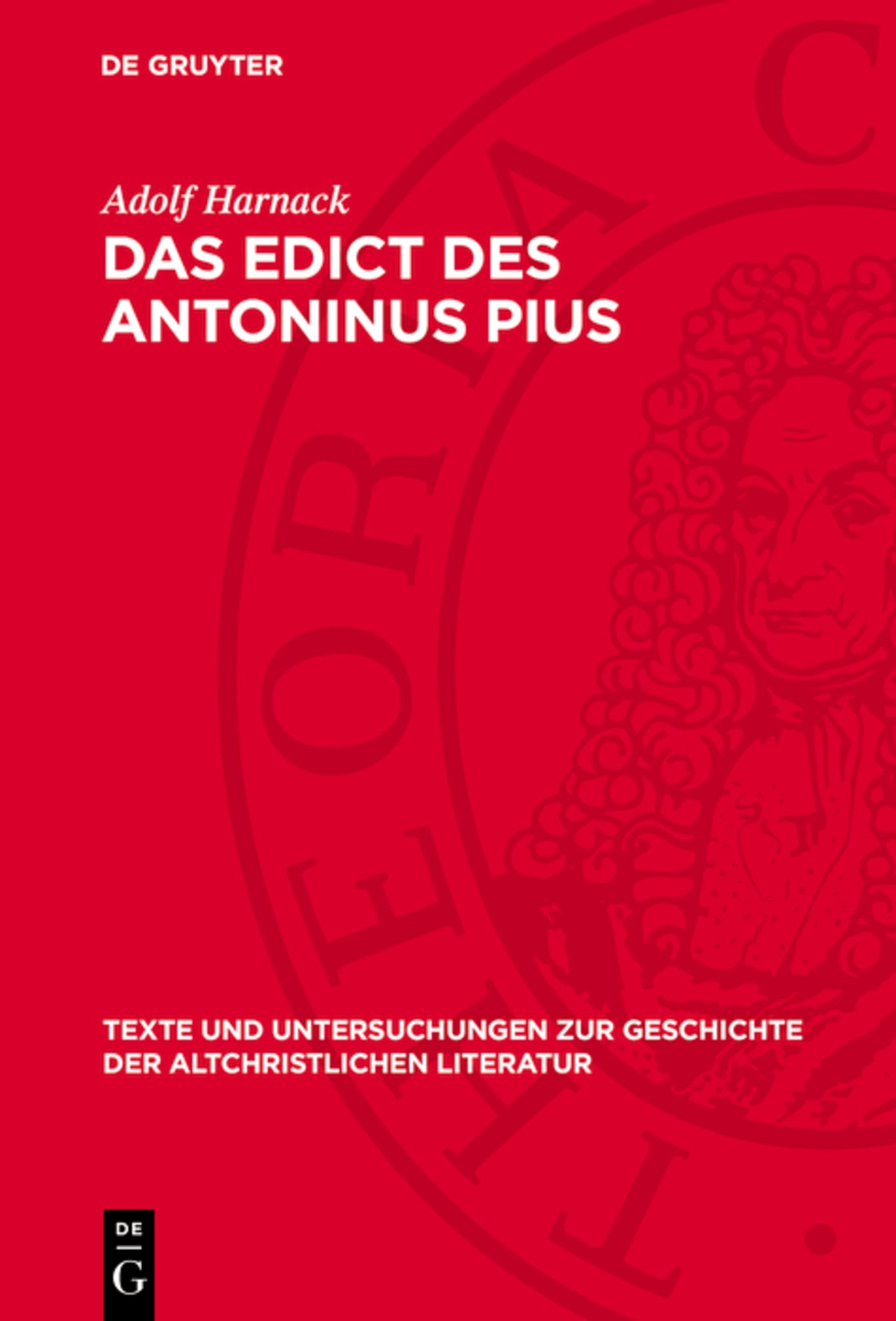 Das Edict des Antoninus Pius