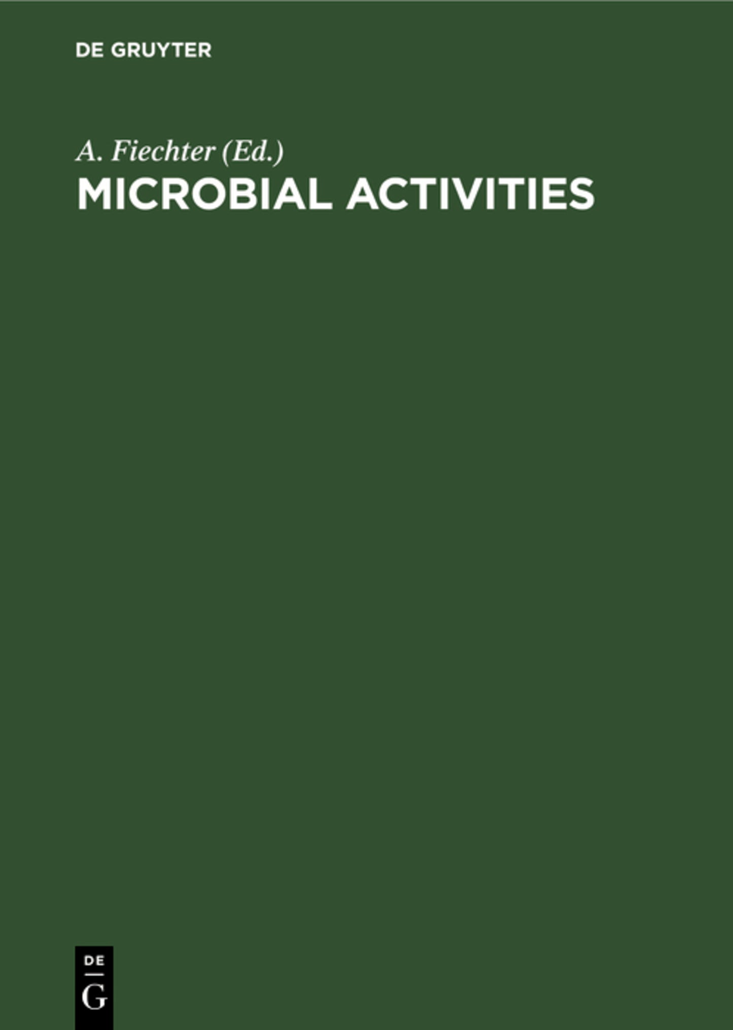 Microbial Activities