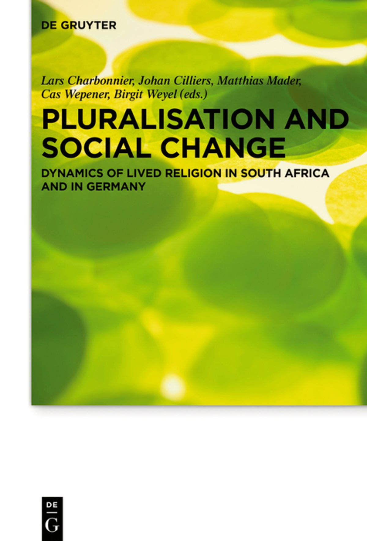 Cover image for Pluralisation and social change ISBN 9783110568394