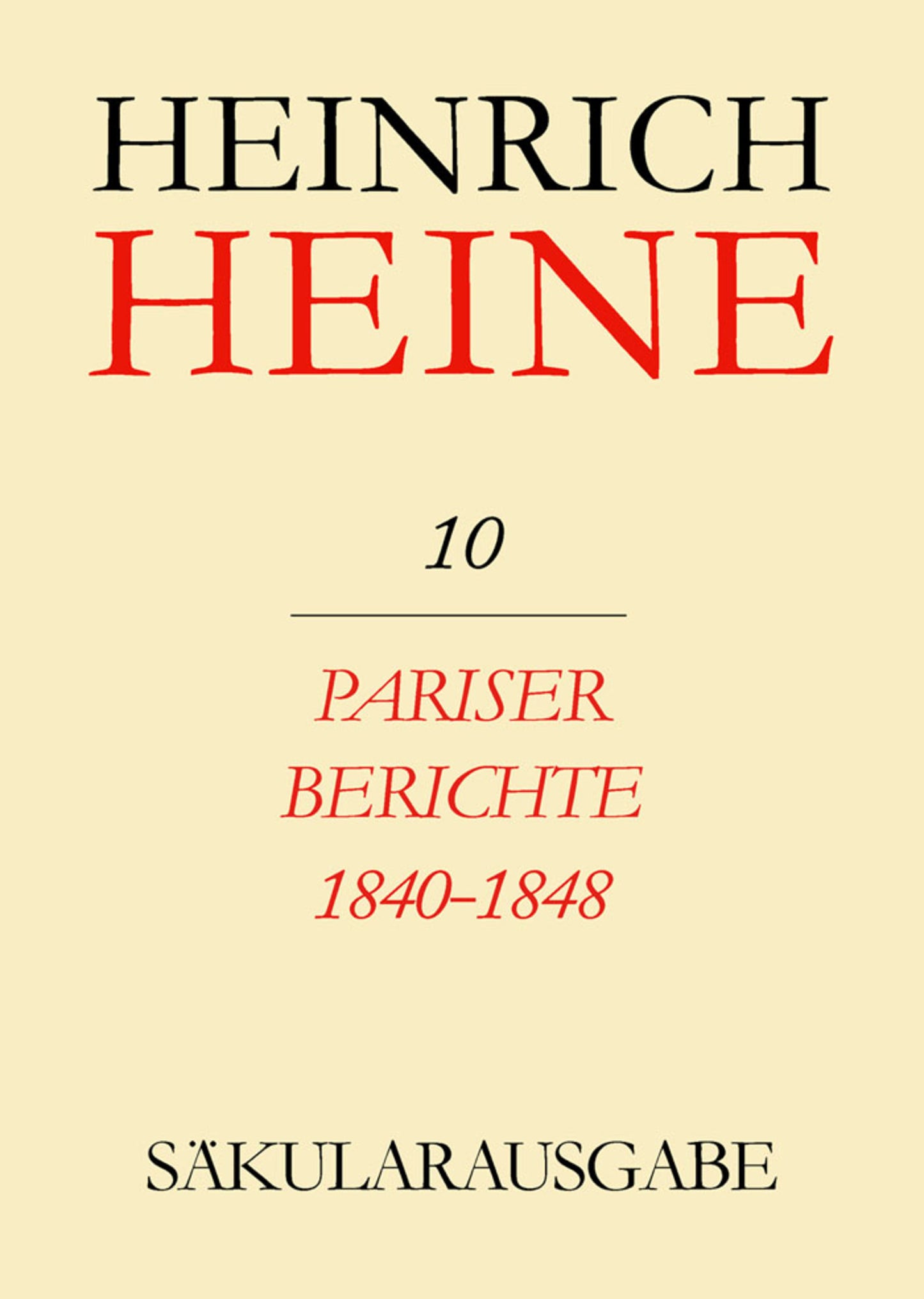 Pariser Berichte 1840-1848