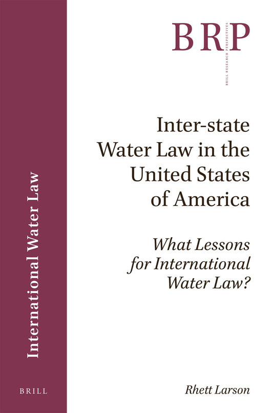 Inter-state Water Law in the United States of America