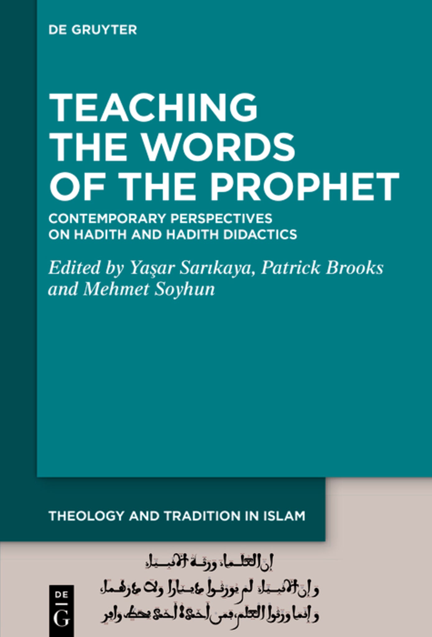 Teaching the Words of the Prophet