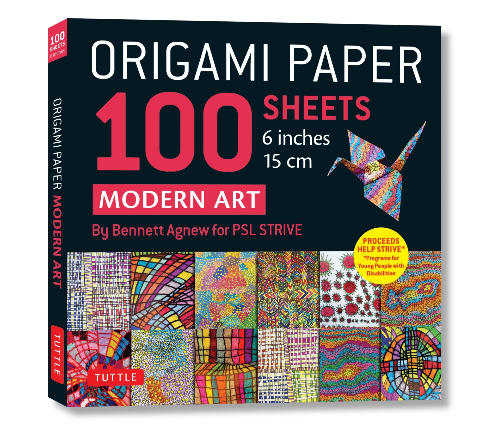Cover image for Origami Paper 100 sheets Modern Art 6" (15 cm) ISBN 9780804856621