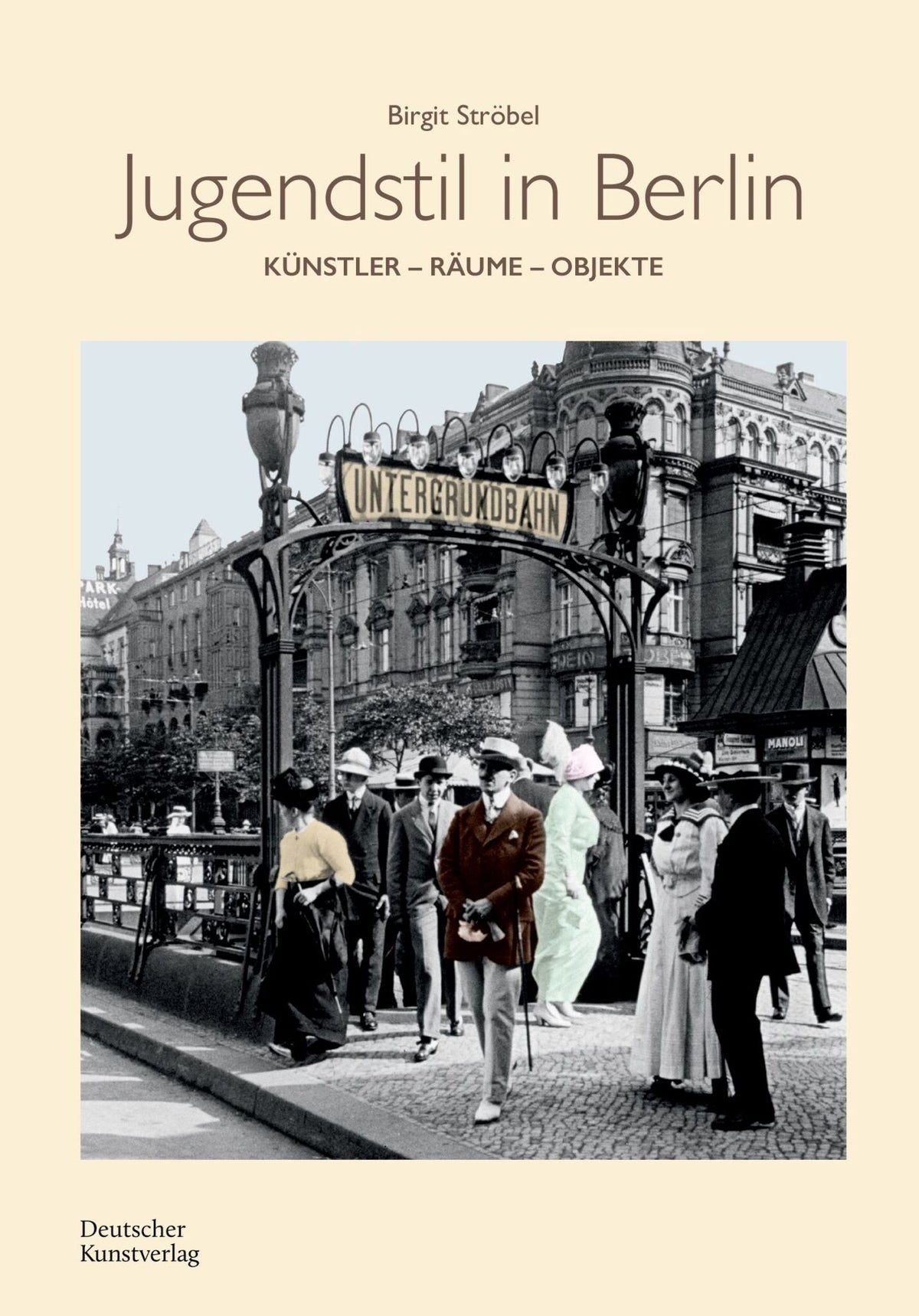 Cover image for Jugendstil in Berlin ISBN 9783422800687