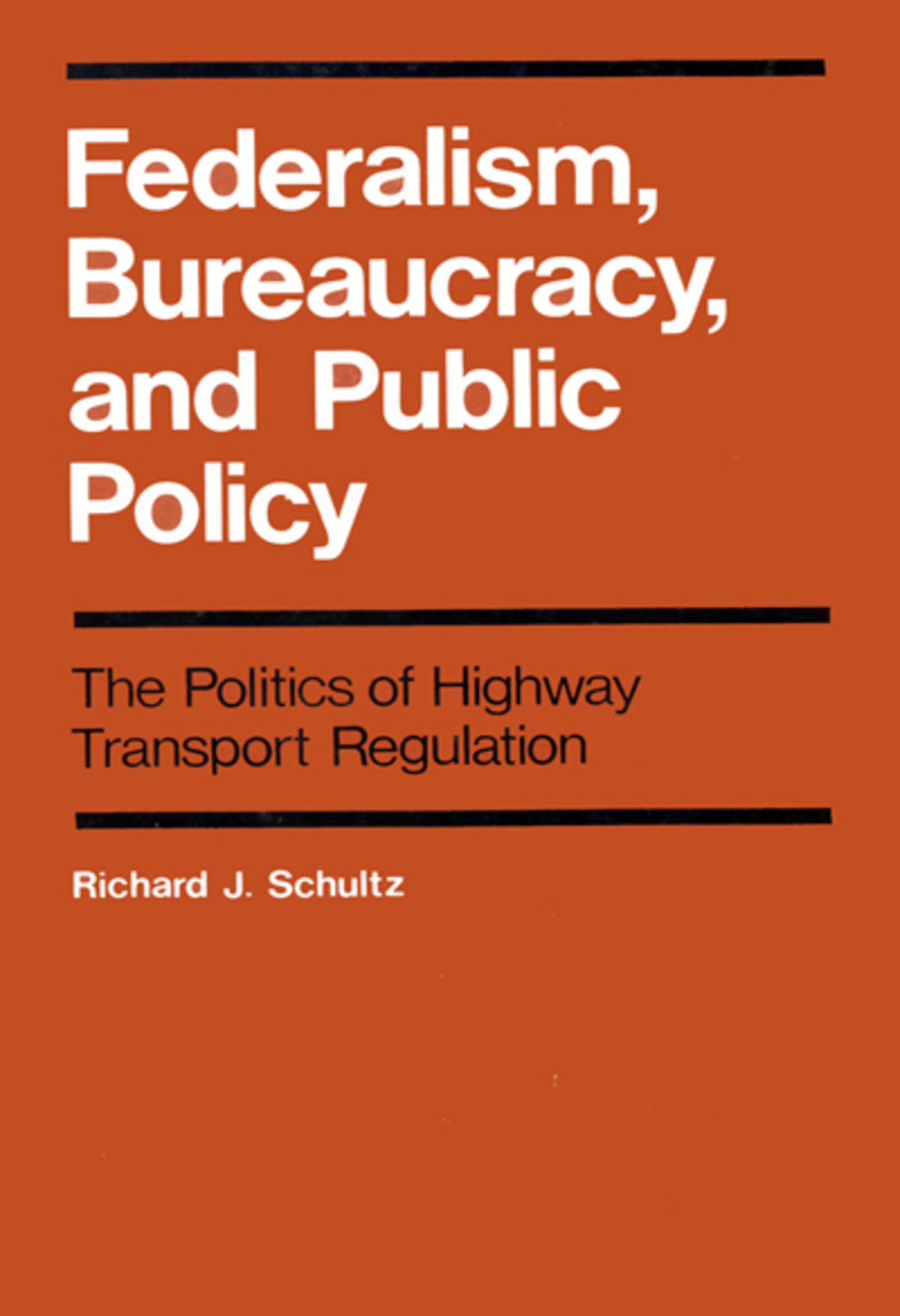 Cover image for Federalism, Bureaucracy, and Public Policy ISBN 9780773560765