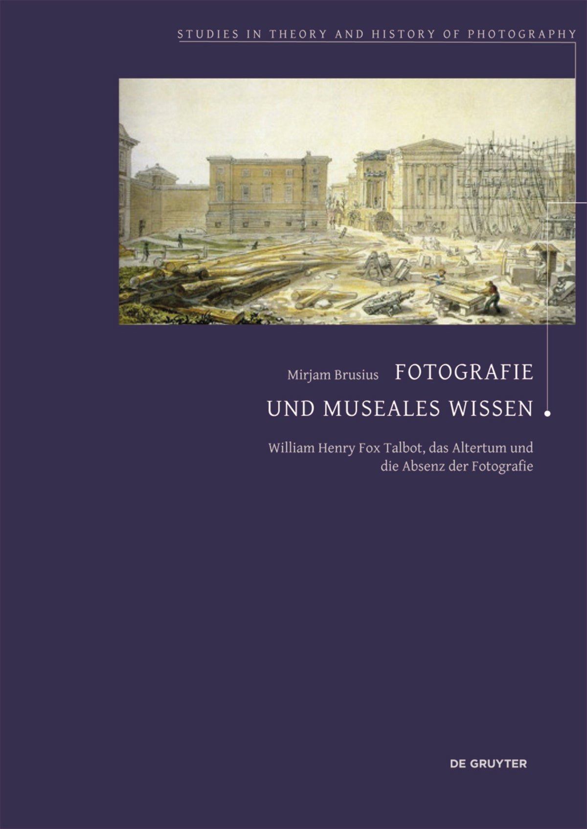 Cover image for Fotografie und museales Wissen ISBN 9783050063812