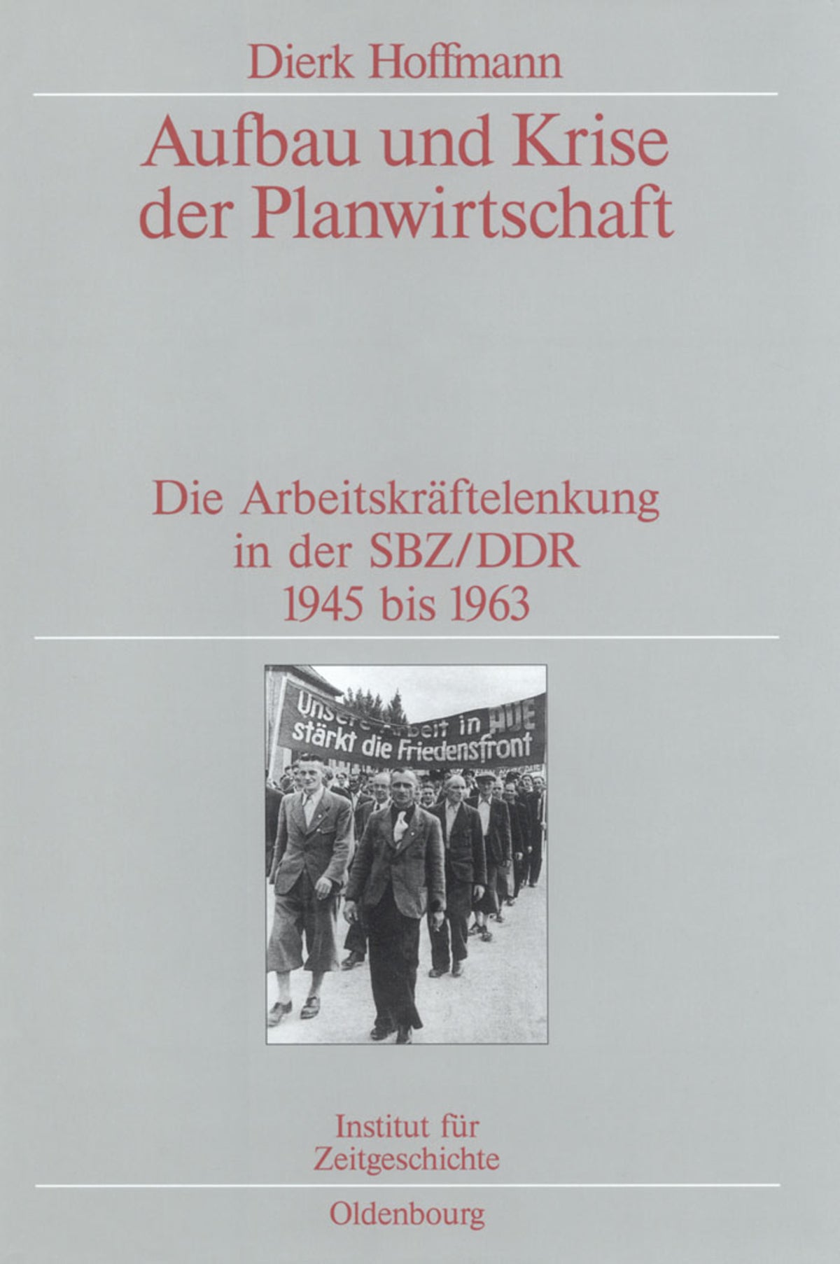 Cover image for Aufbau und Krise der Planwirtschaft ISBN 9783486566161