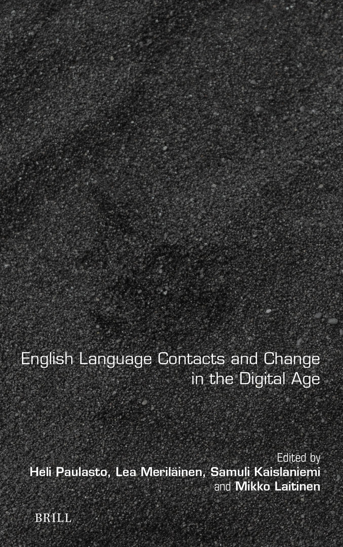 Cover image for English Language Contacts and Change in the Digital Age ISBN 9789004757325
