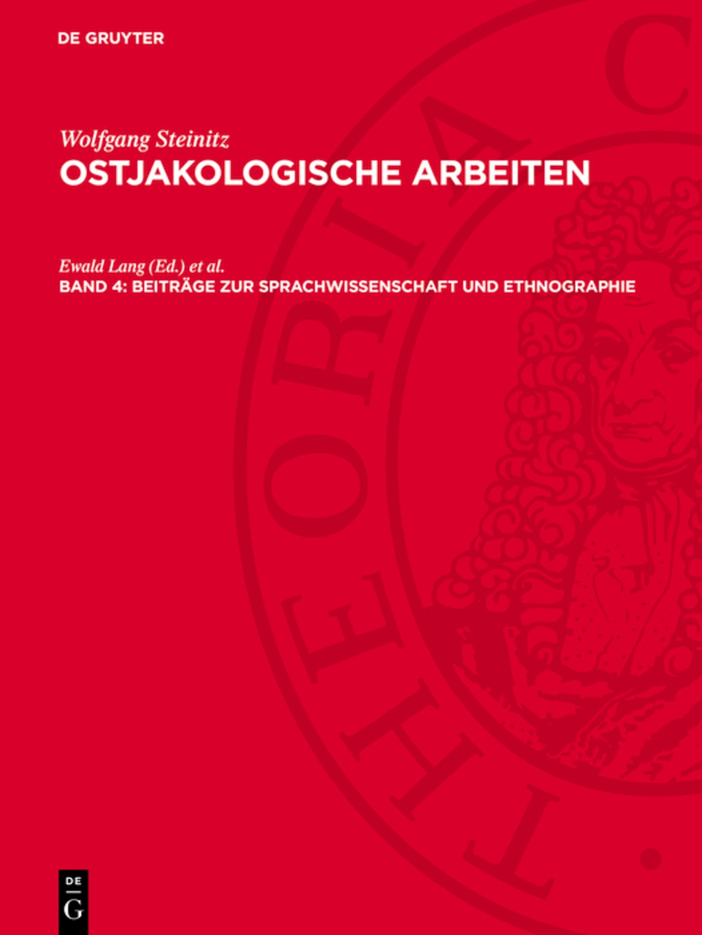 Beiträge zur Sprachwissenschaft und Ethnographie