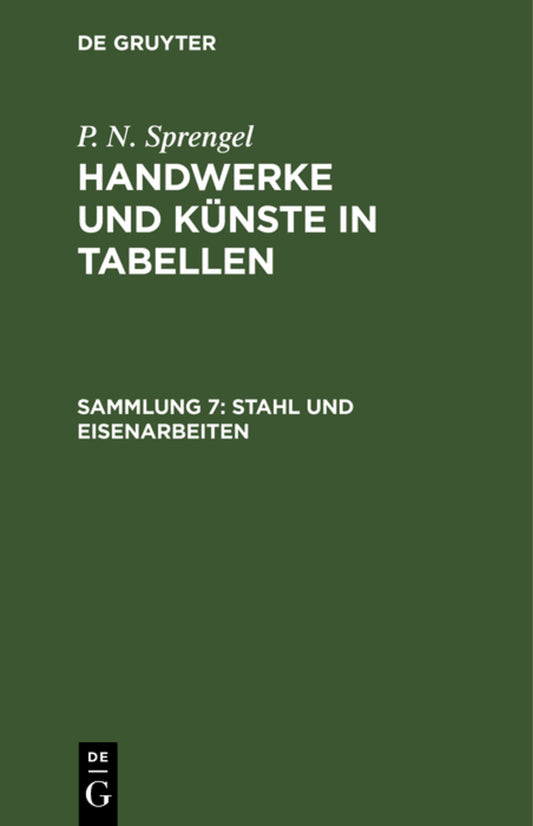 Stahl und Eisenarbeiten
