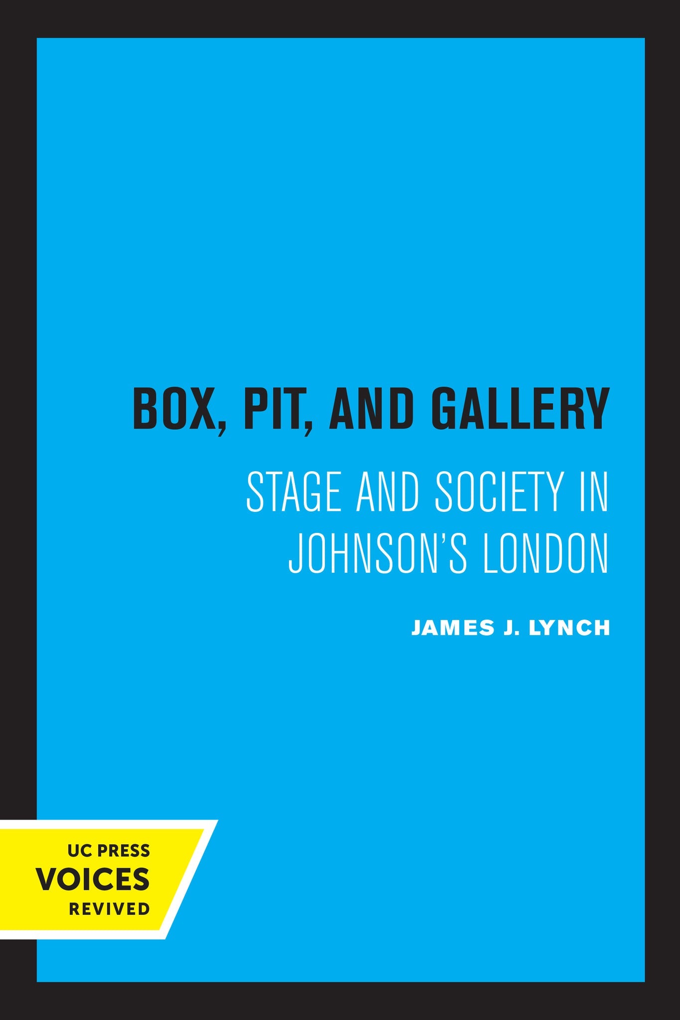 Cover image for Box, Pit, and Gallery ISBN 9780520374423