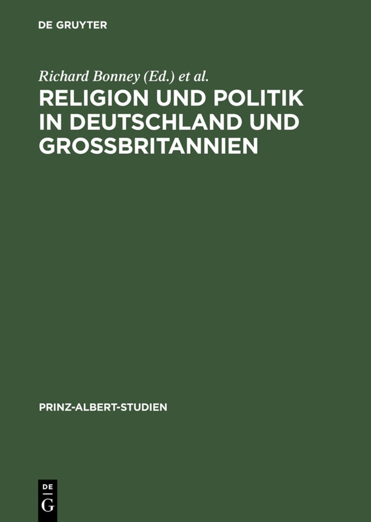 Cover image for Religion und Politik in Deutschland und Großbritannien ISBN 9783598214196