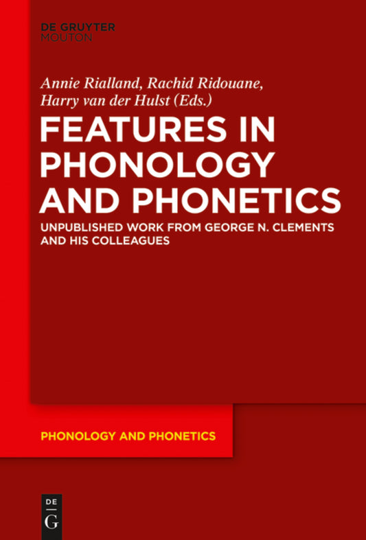 Features in Phonology and Phonetics