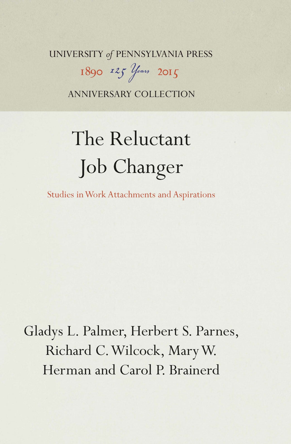 The Reluctant Job Changer