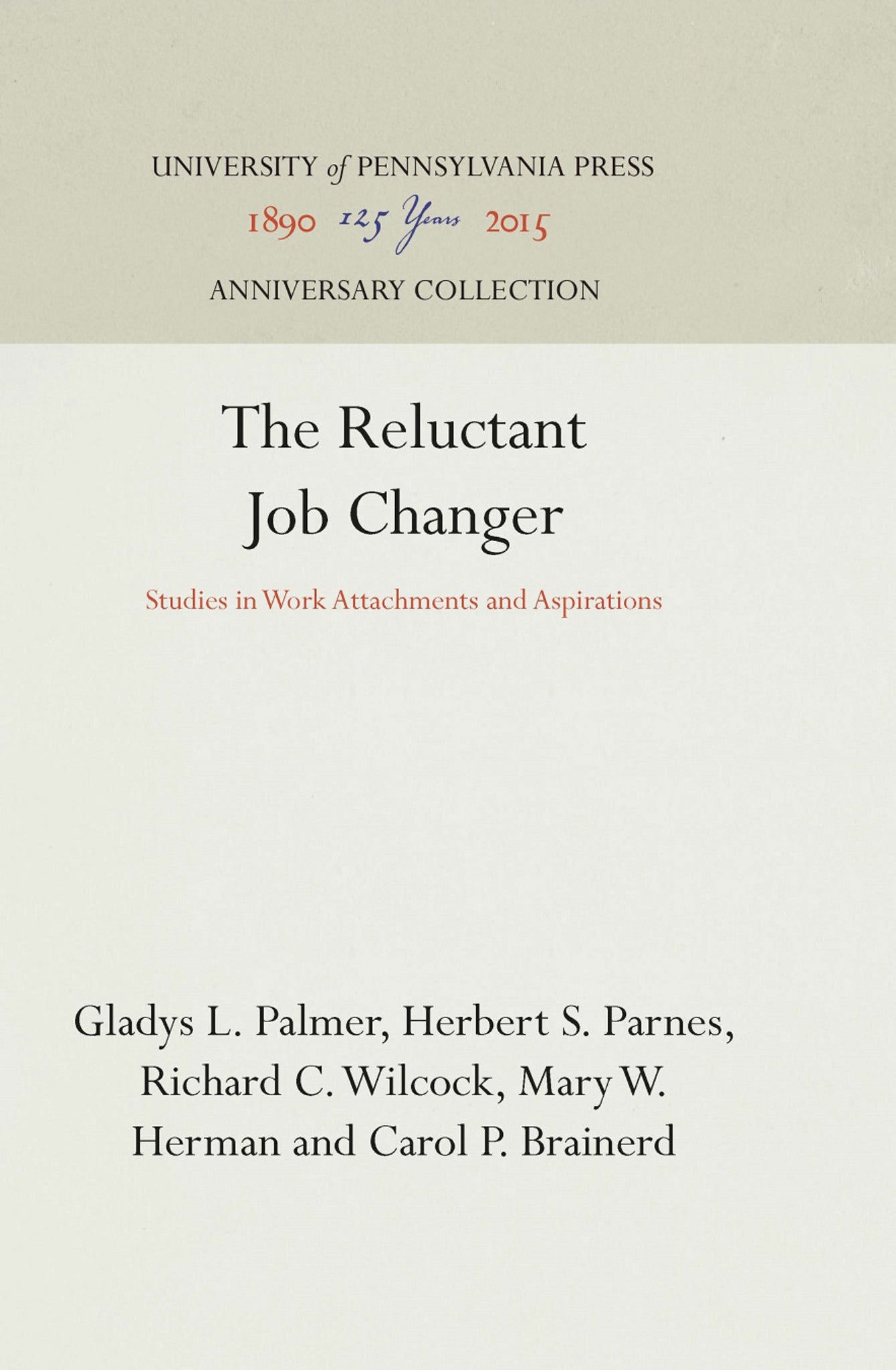 The Reluctant Job Changer