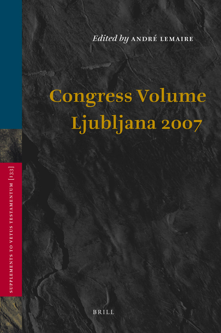 Cover image for Congress Volume Ljubljana 2007 ISBN 9789004179776