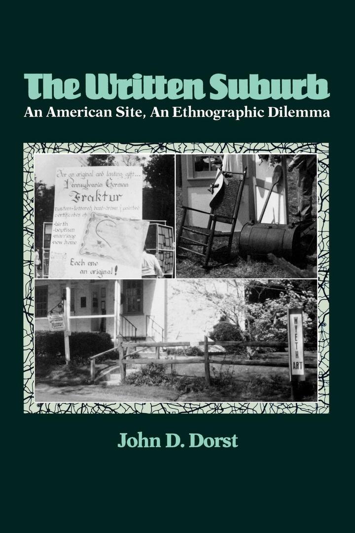 Cover image for The Written Suburb ISBN 9780812212822
