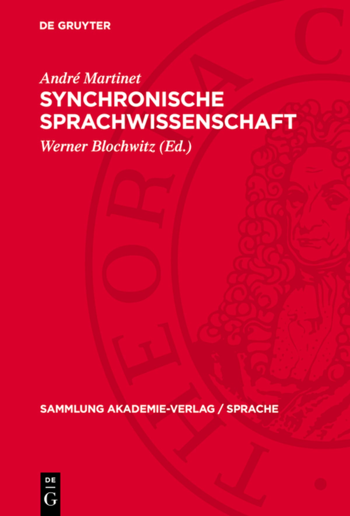 Cover image for Synchronische Sprachwissenschaft ISBN 9783112756003