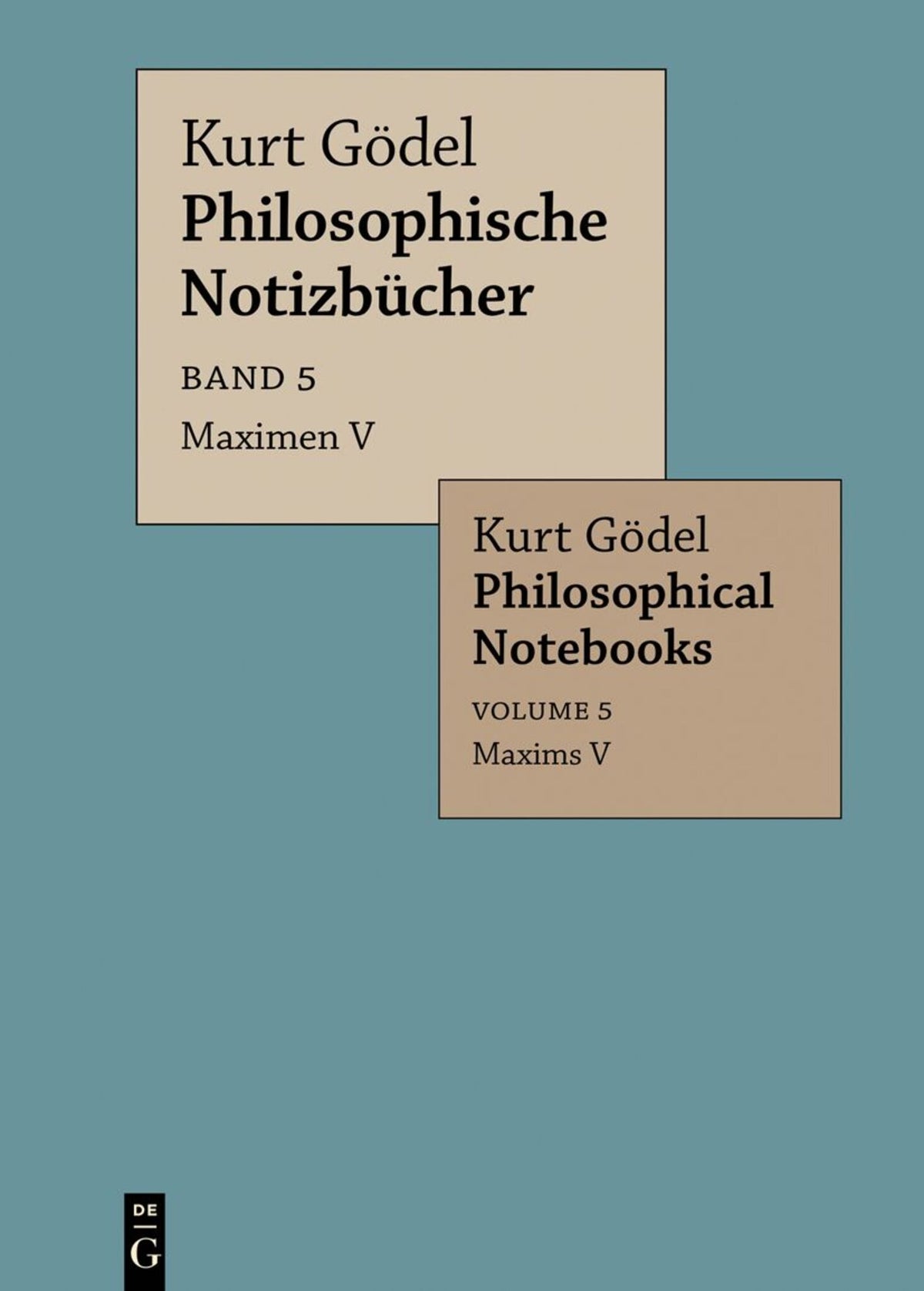 Cover image for Maximen V / Maxims V ISBN 9783111081144