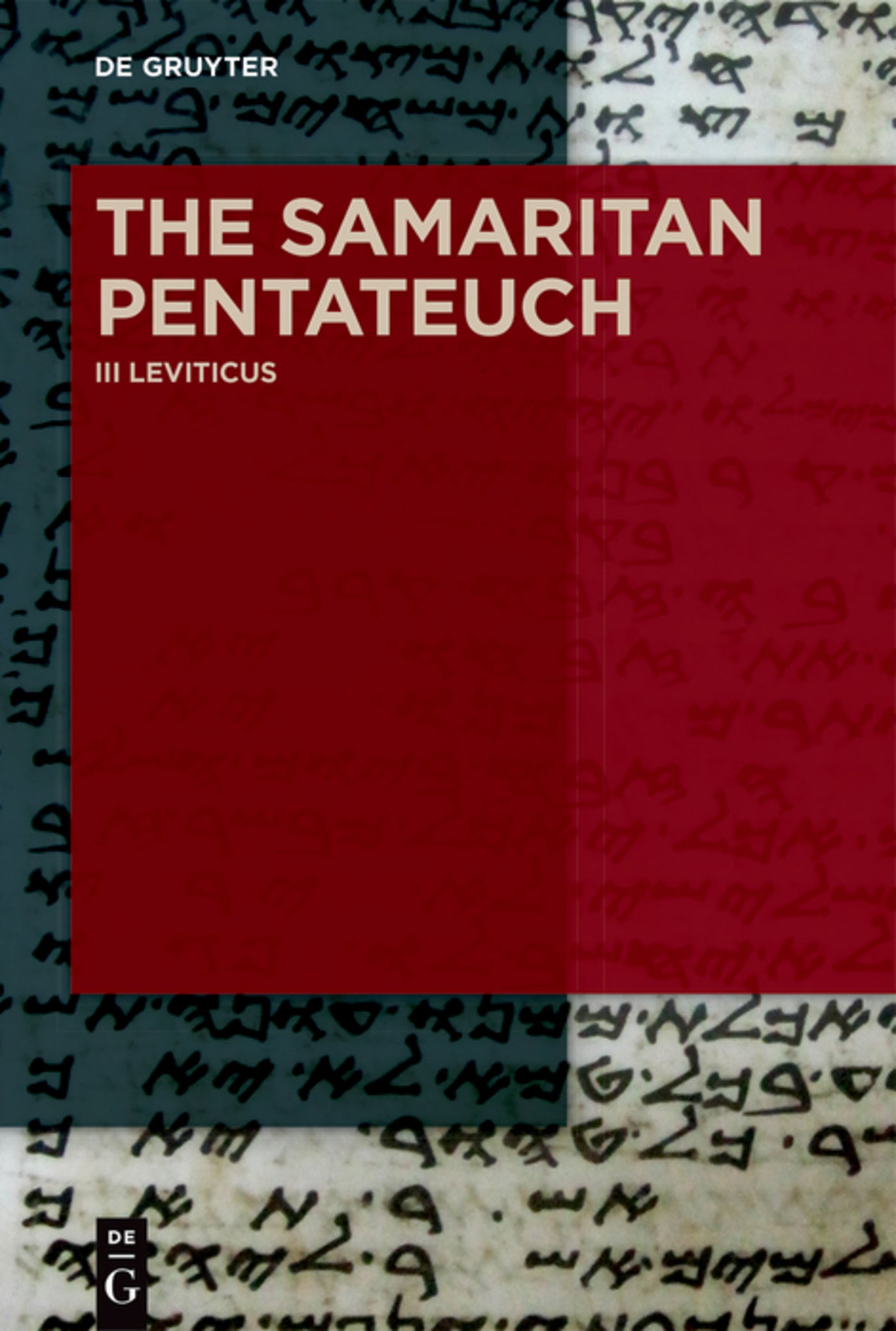 Cover image for Leviticus ISBN 9783110402872