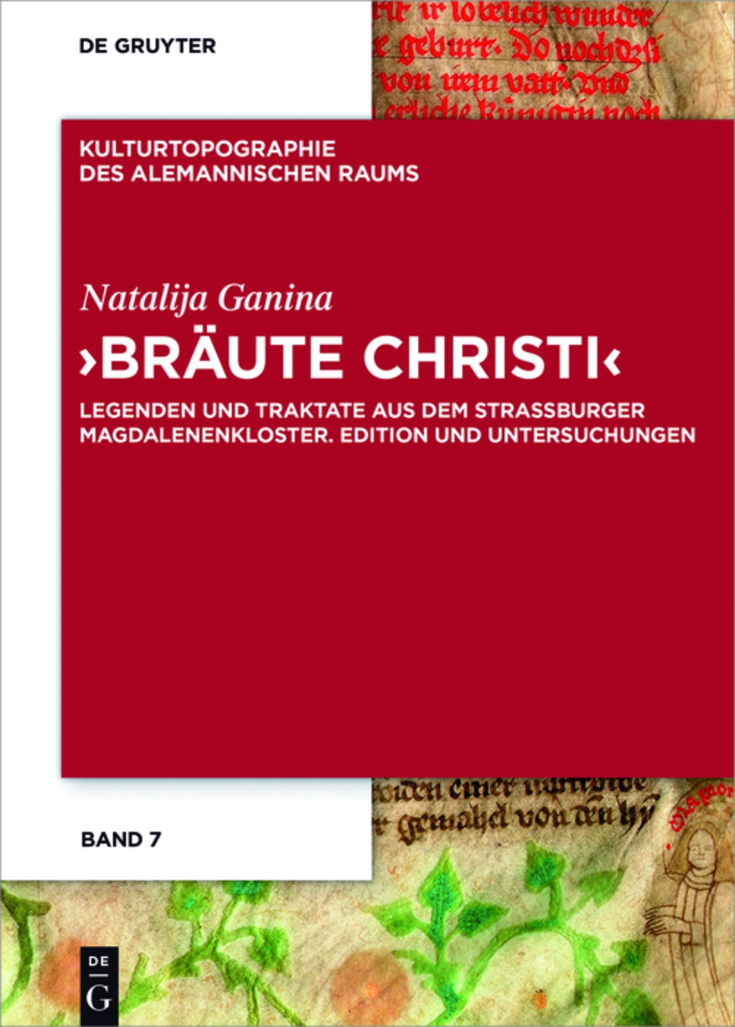Cover image for 'Bräute Christi' ISBN 9783110464221