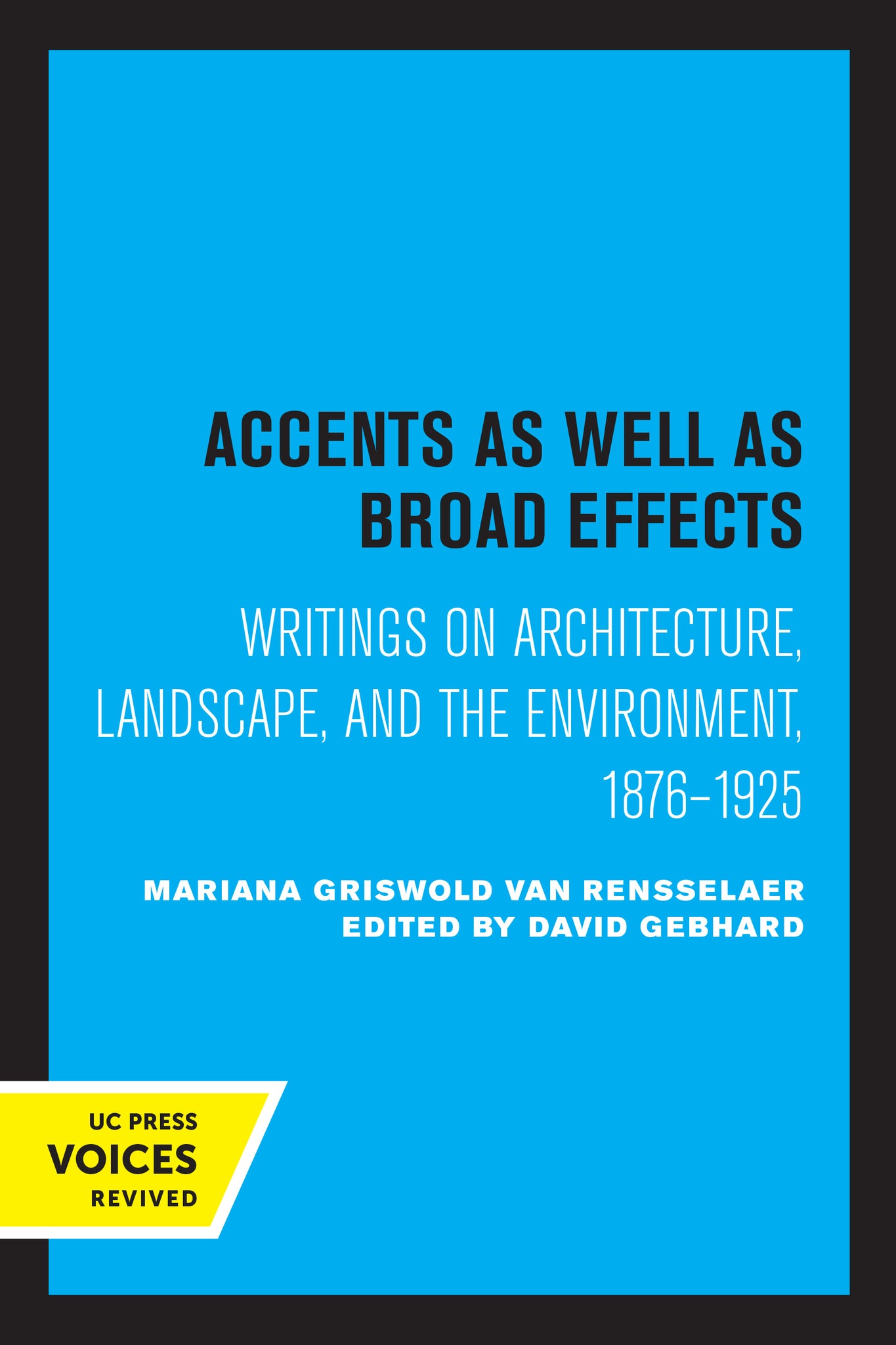 Accents as Well as Broad Effects