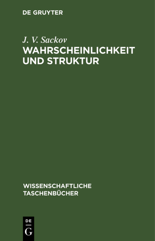 Wahrscheinlichkeit und Struktur
