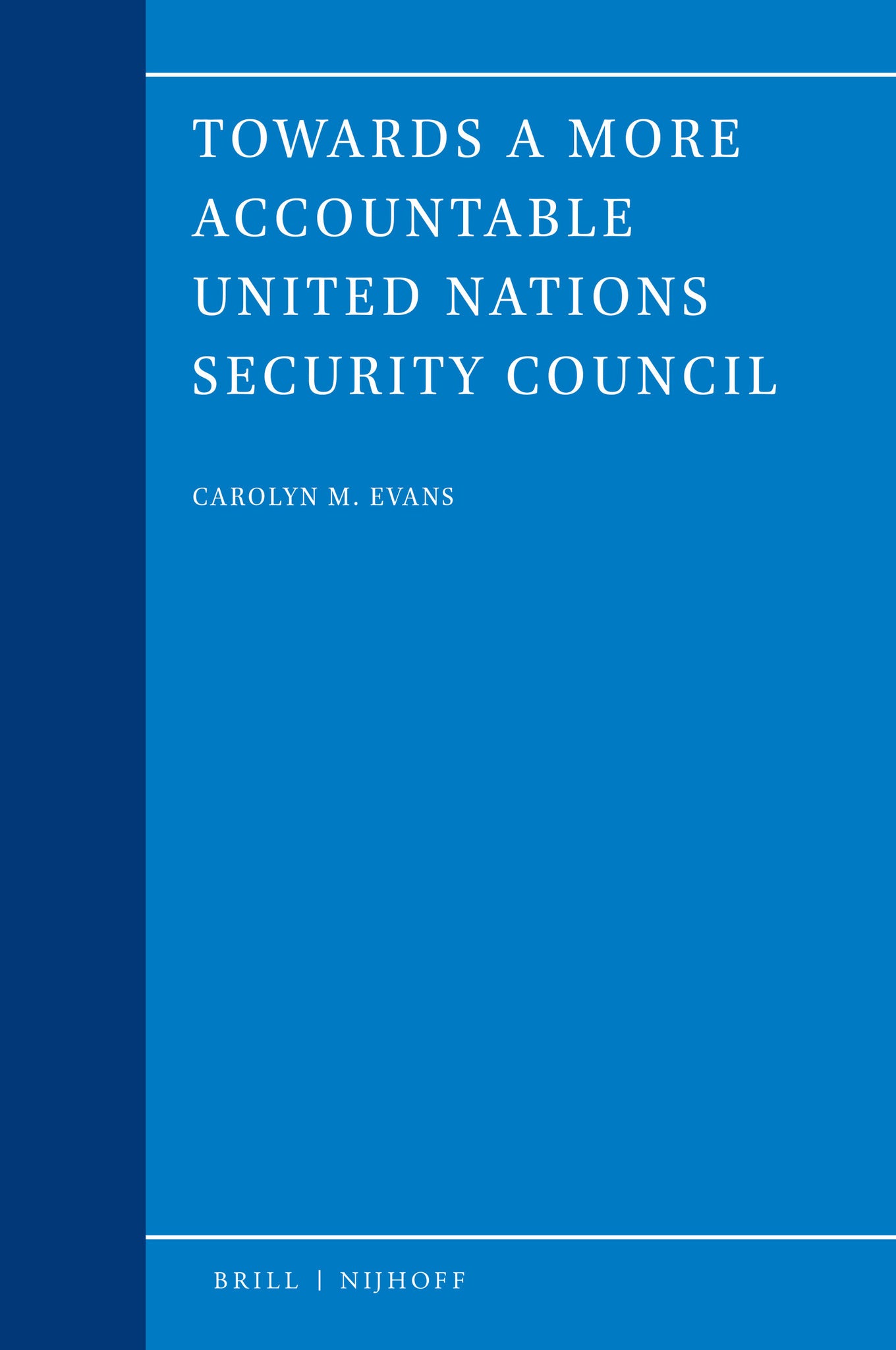 Towards a more accountable United Nations Security Council
