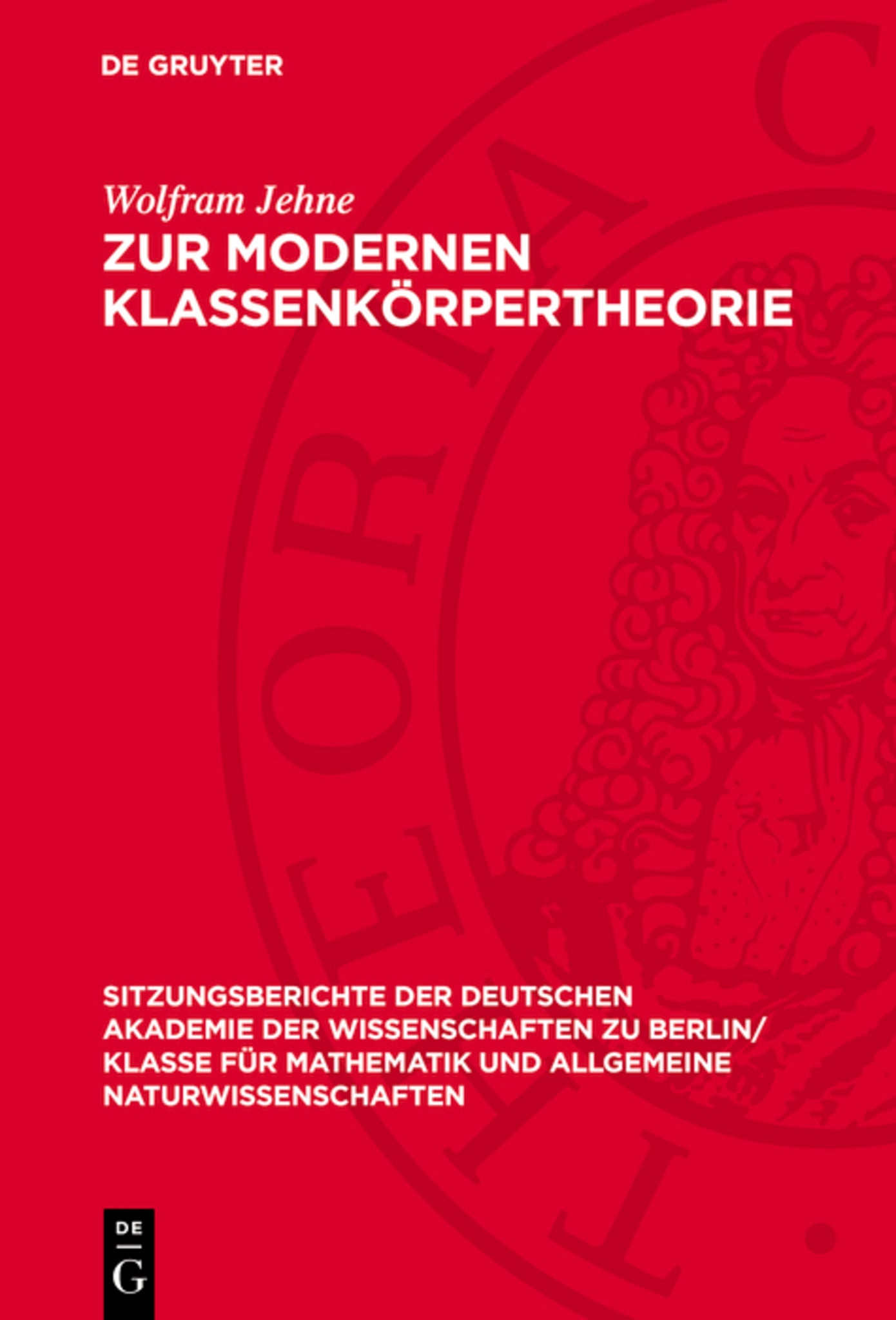 Zur modernen Klassenkörpertheorie