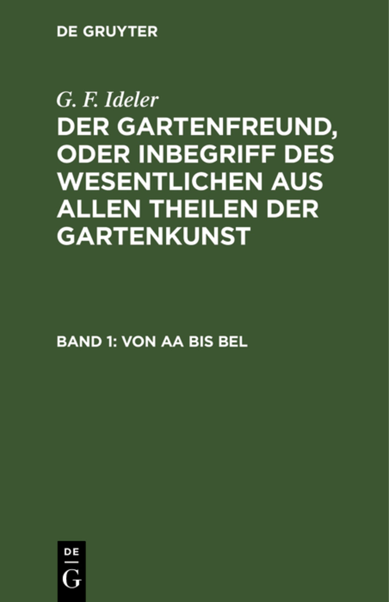 Von Aa bis Bel