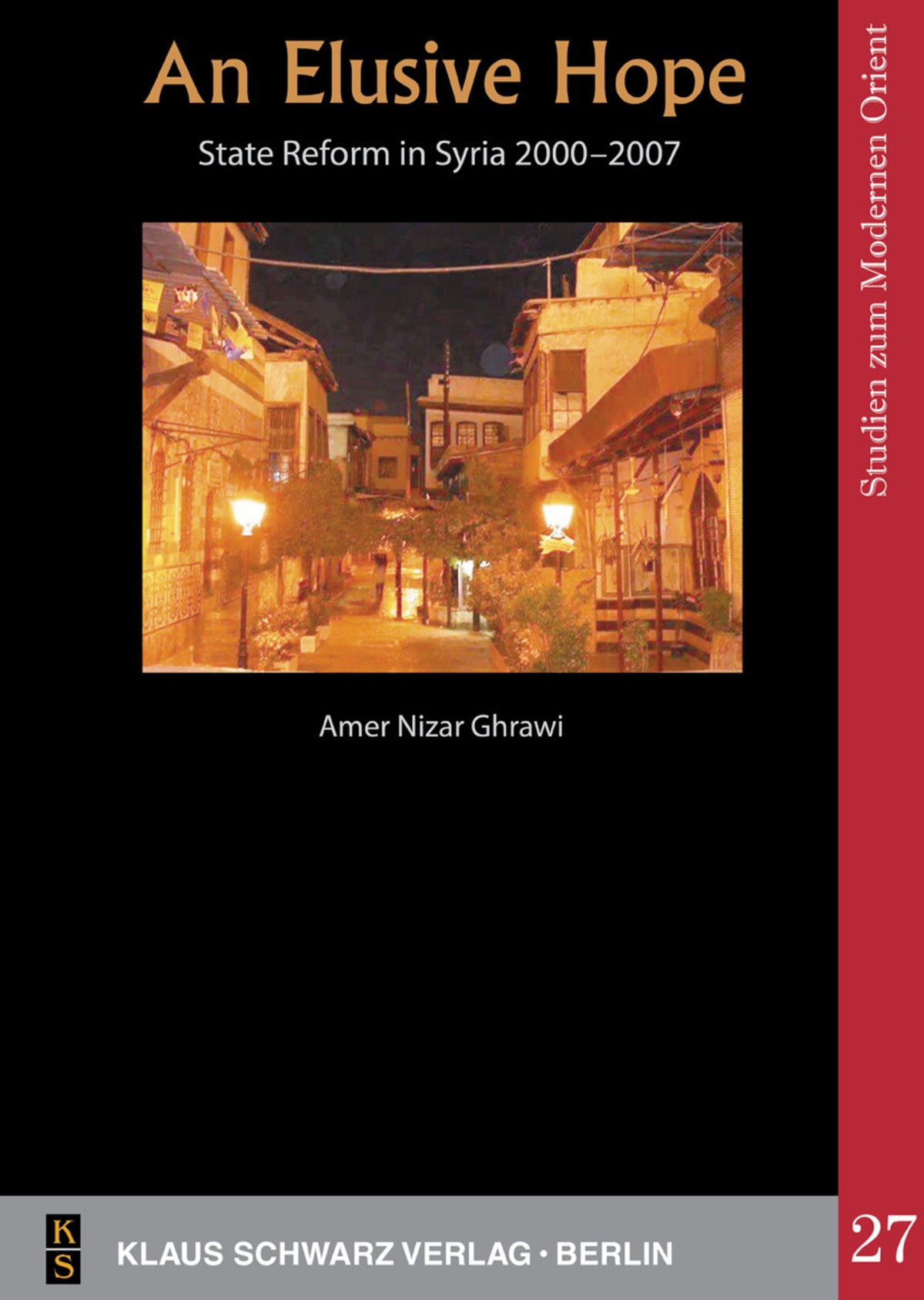 Cover image for An Elusive Hope ISBN 9783879974443