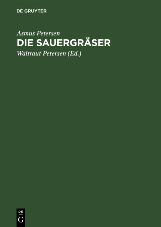 Die Sauergräser